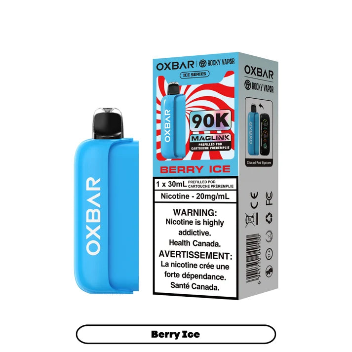 ROCKY VAPOR OXBAR MAGLINK PODS 90K PUFFS (EXCISE AB)