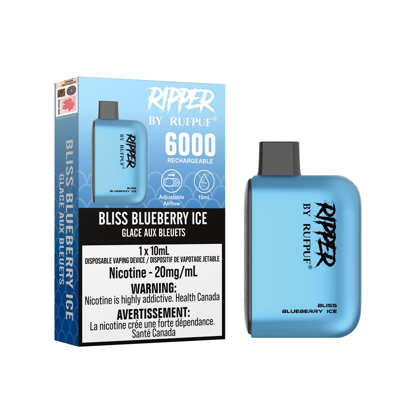 RUFPUF RIPPER 6000 PUFFS