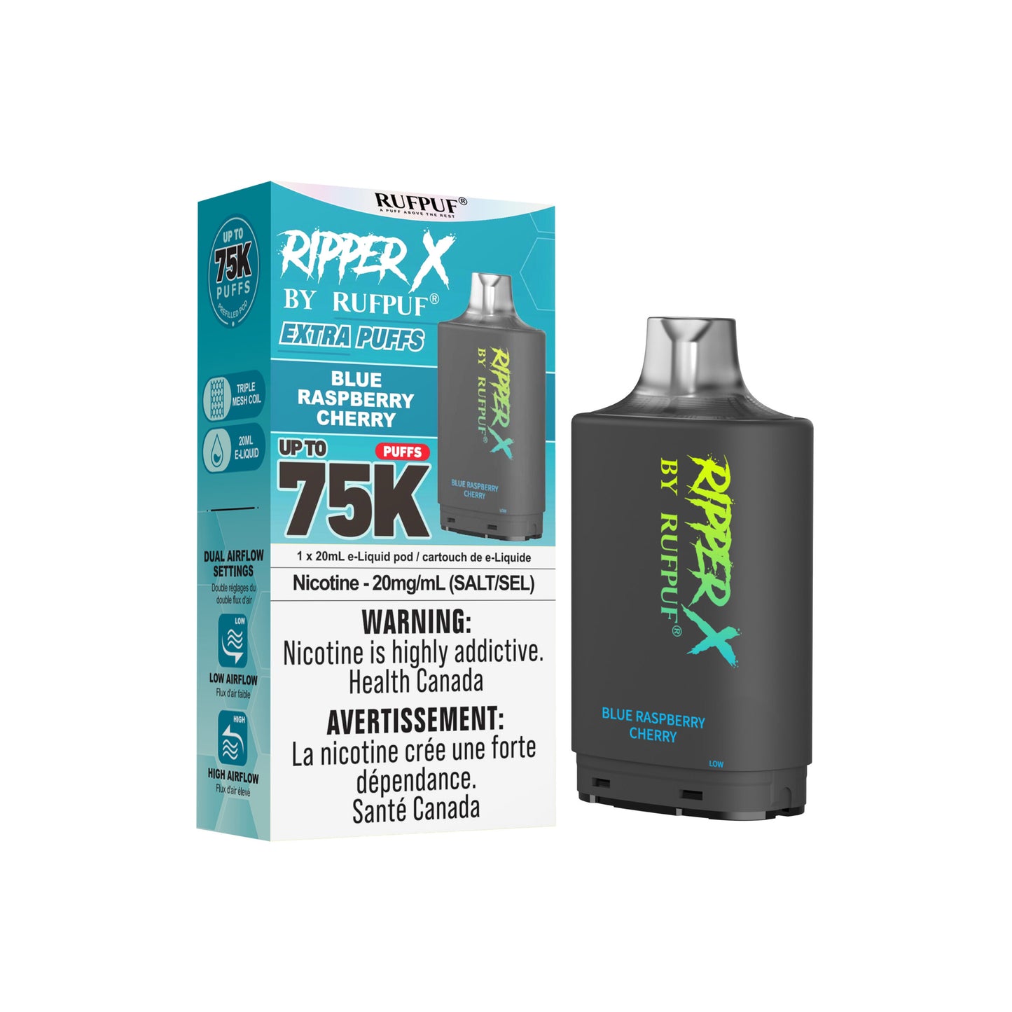 RIPPER X 75K PODS PUFFS (EXCISE AB)