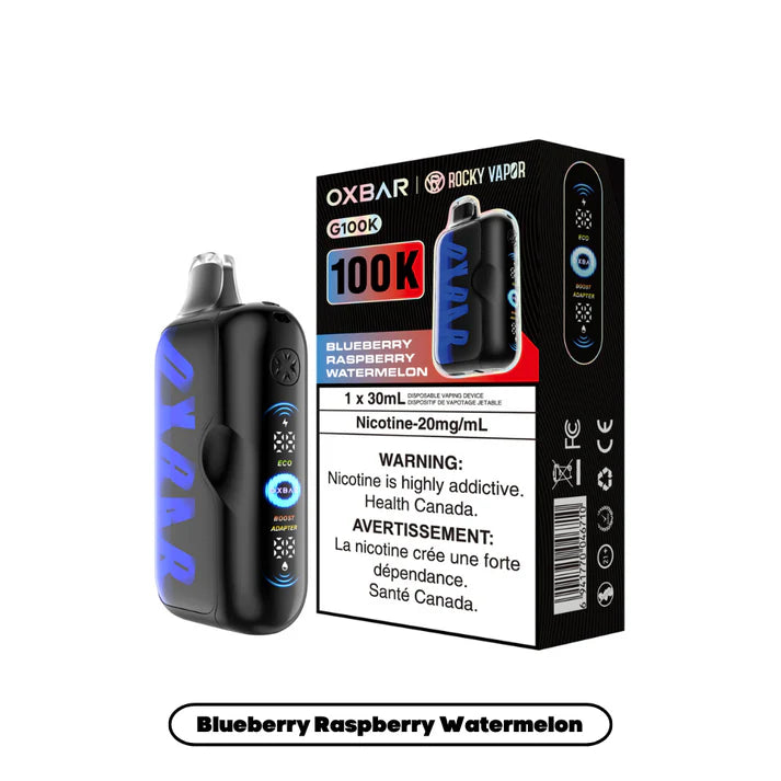 ROCKY VAPOR OXBAR G100K PUFFS (EXISE AB)