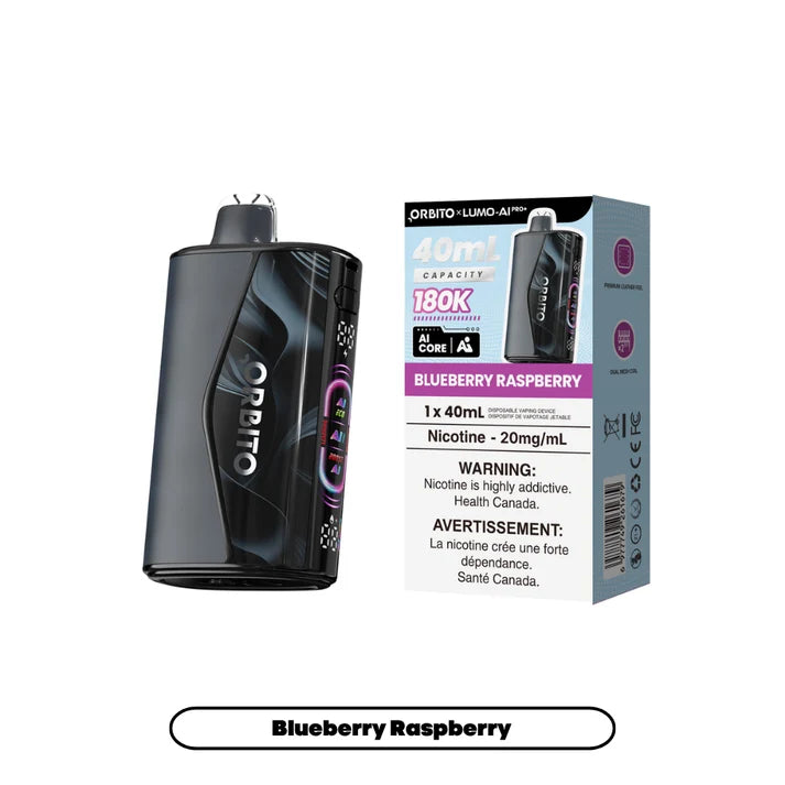 ORBITO LUMO AI PRO+ 180K PUFFS (40ML) (AB)