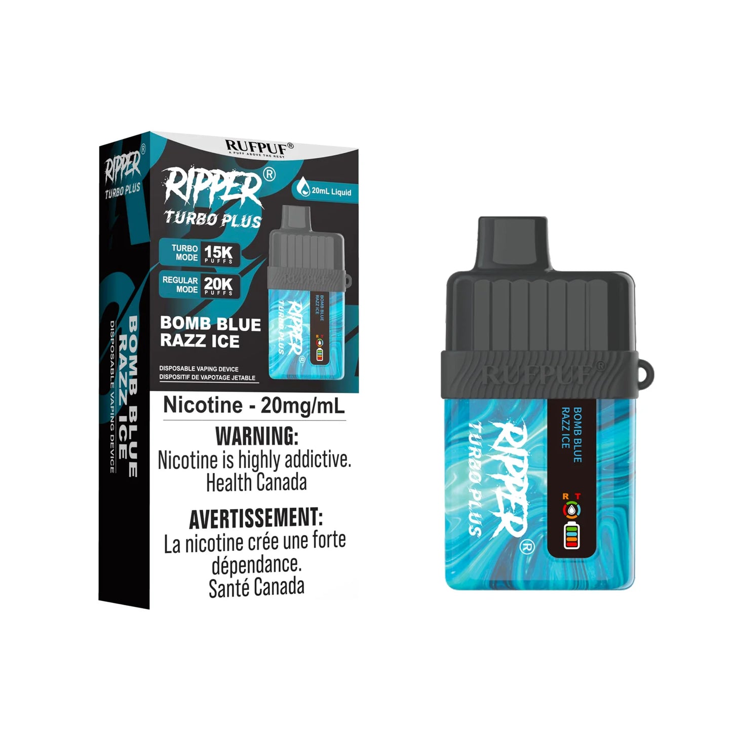 RUFPUF RIPPER TURBO PLUS 20K PUFFS