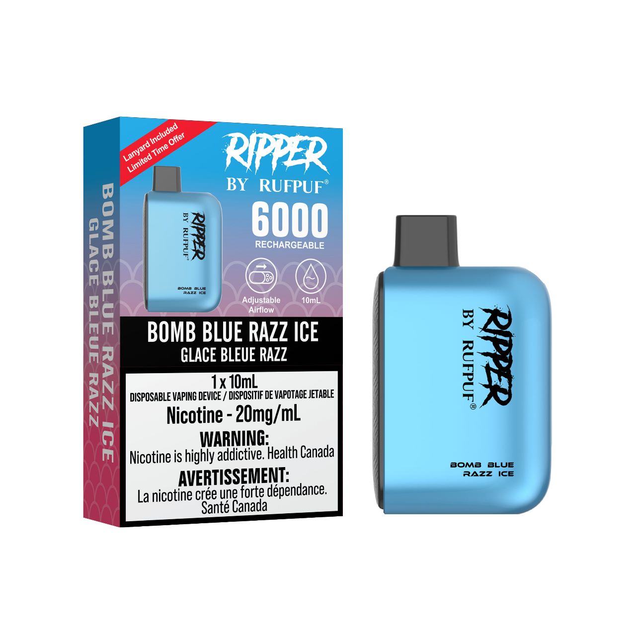 RUFPUF RIPPER 6000 PUFFS