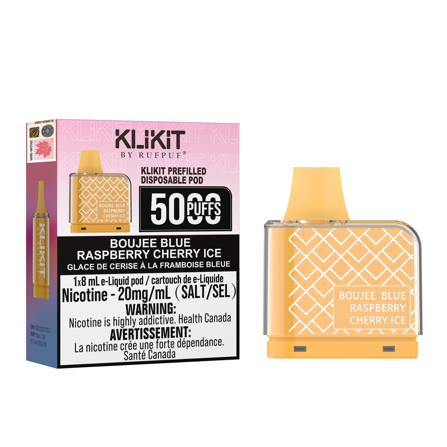 RUFPUF KLIKIT POD 5000 BOUFFÉES