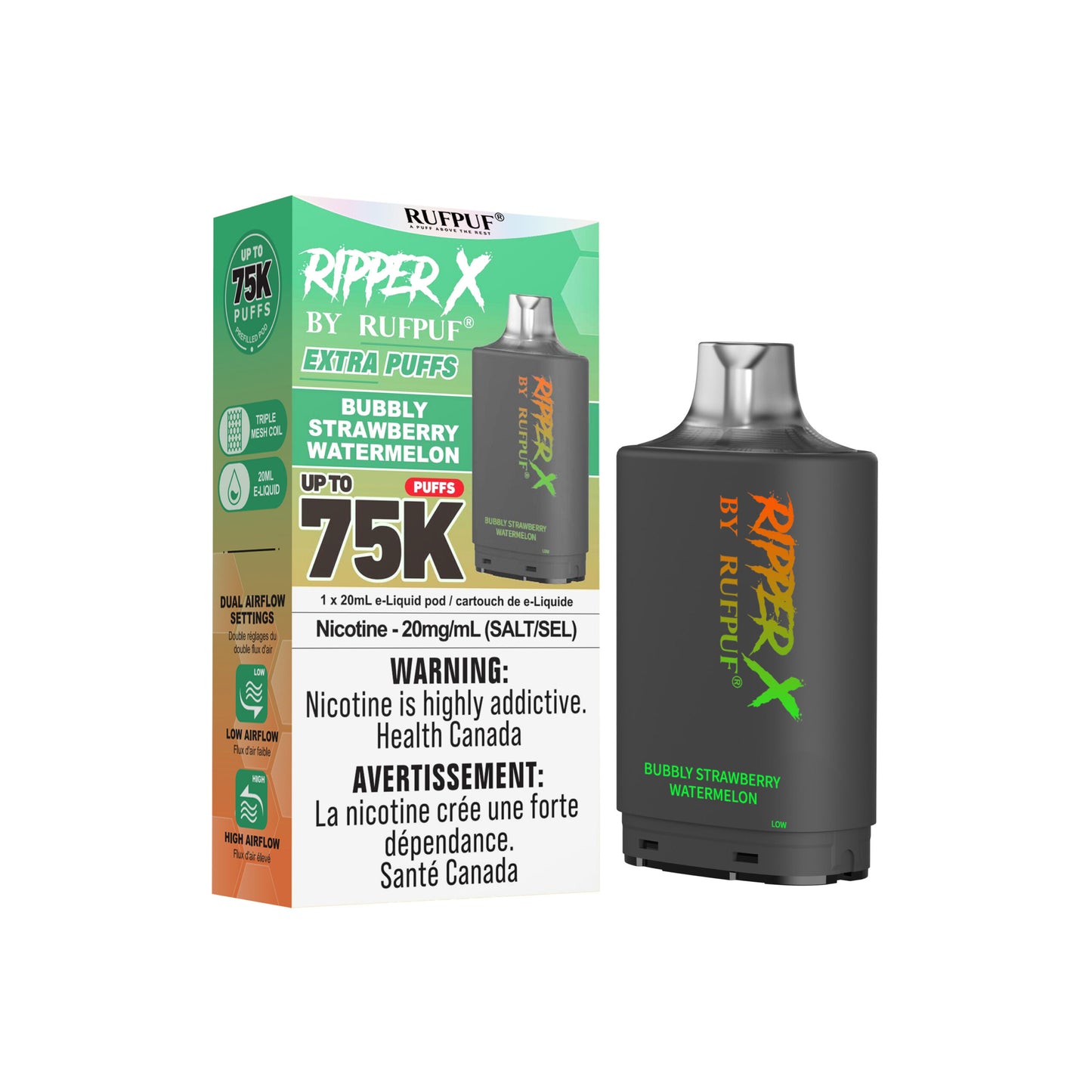 RIPPER X 75K PODS PUFFS (EXCISE AB)