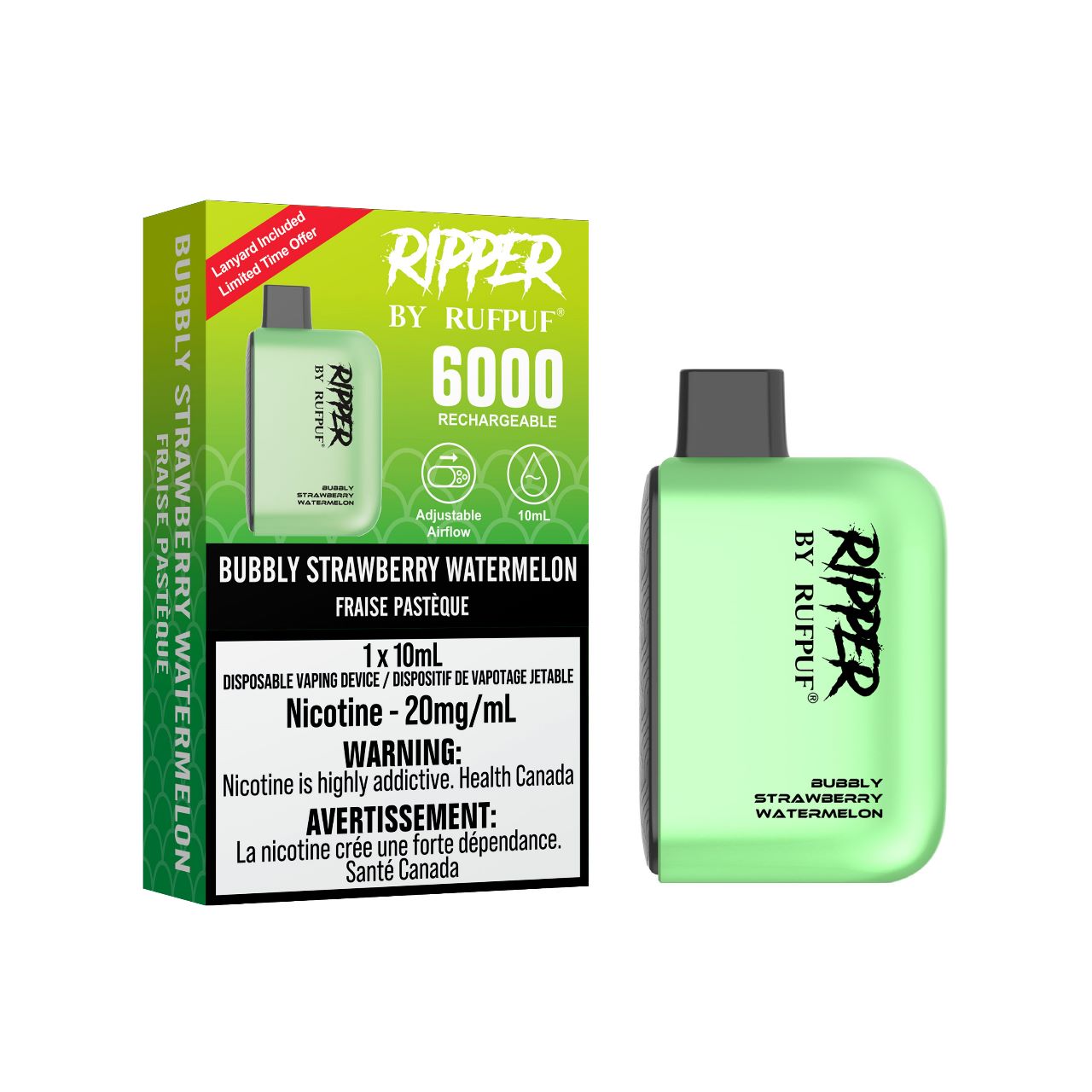 RUFPUF RIPPER 6000 PUFFS