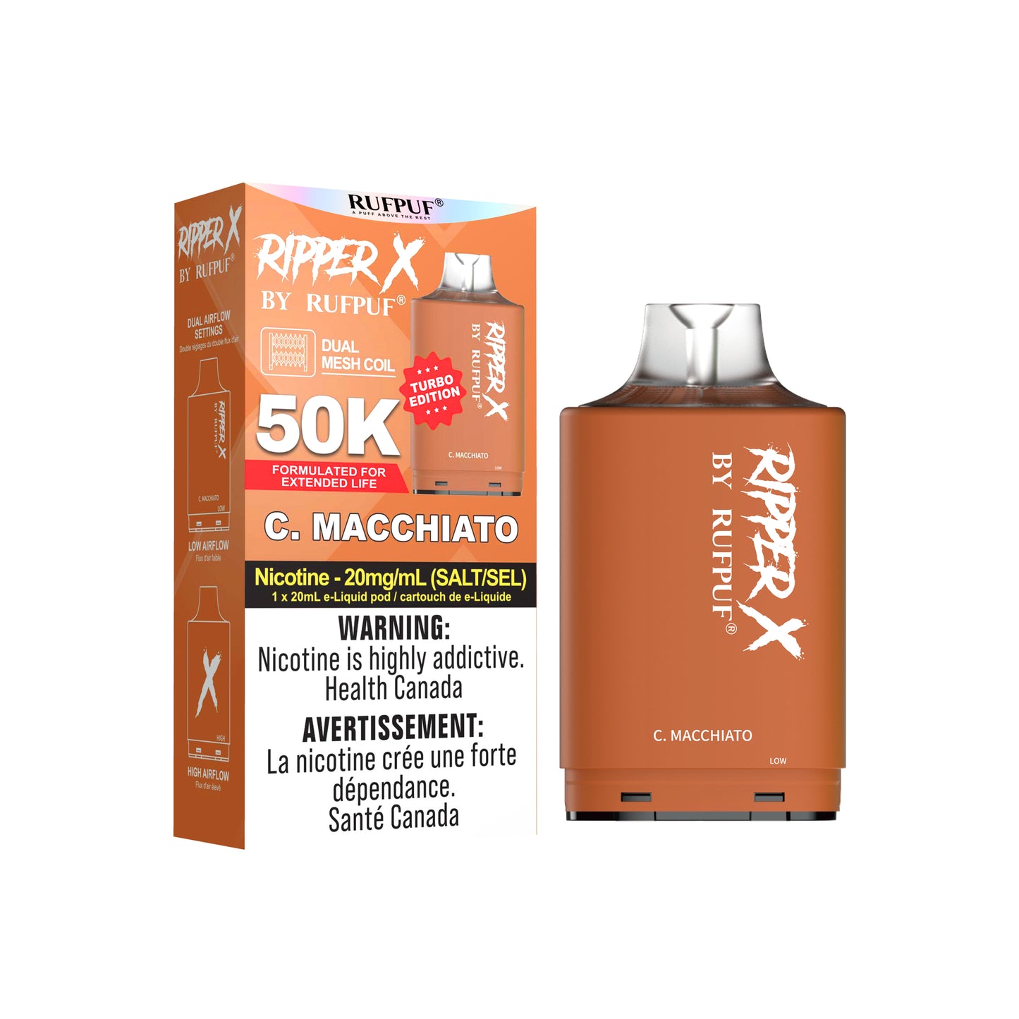RUFPUF RIPPER X POD 50K PUFFS (Excise AB)