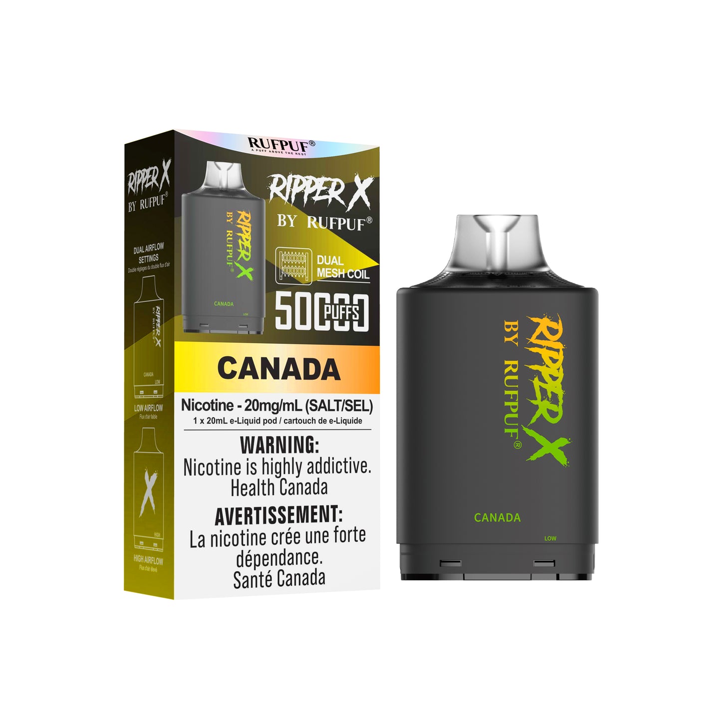 RUFPUF RIPPER X POD 50K PUFFS (Excise AB)