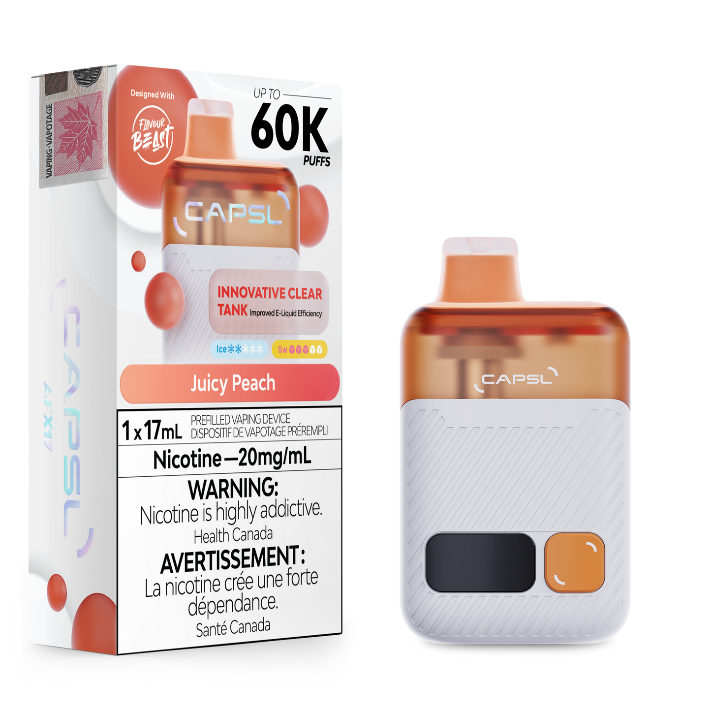 CAPSL 60K PUFFS (EXCISE AB)