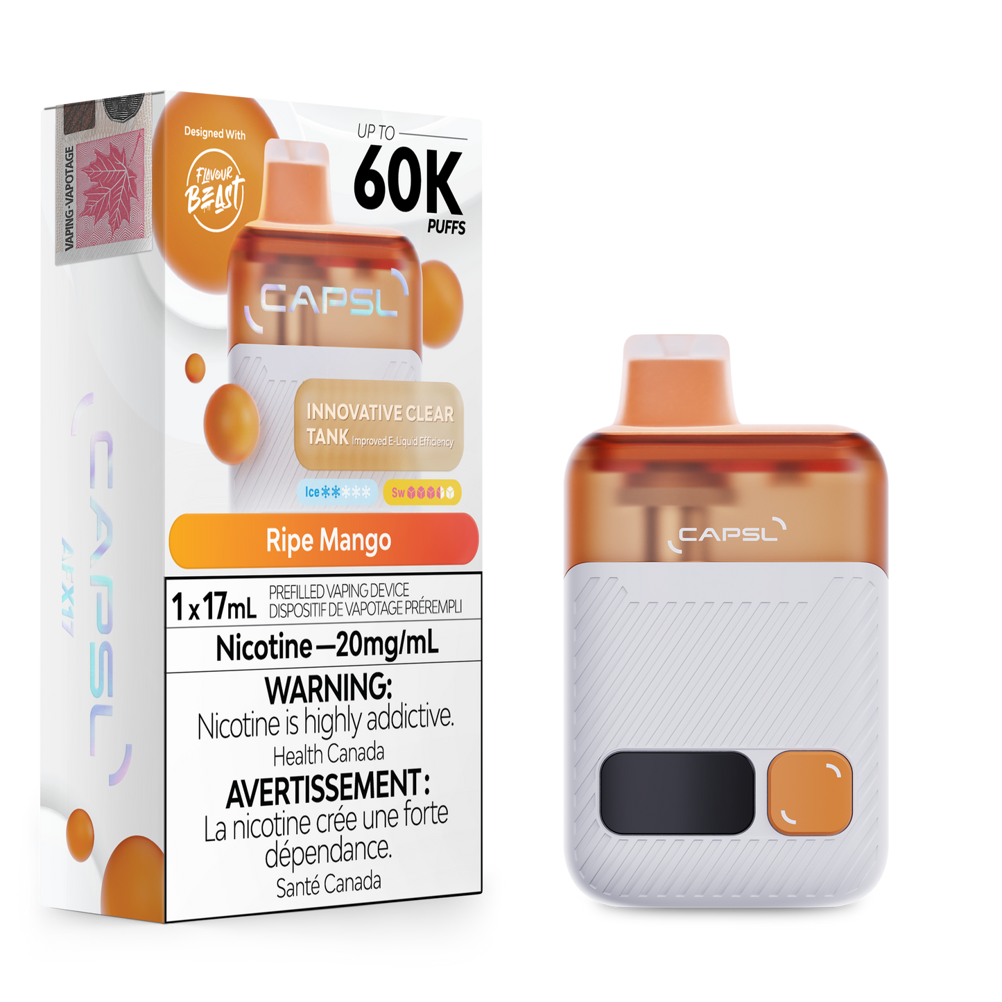 CAPSL 60K PUFFS (EXCISE AB)