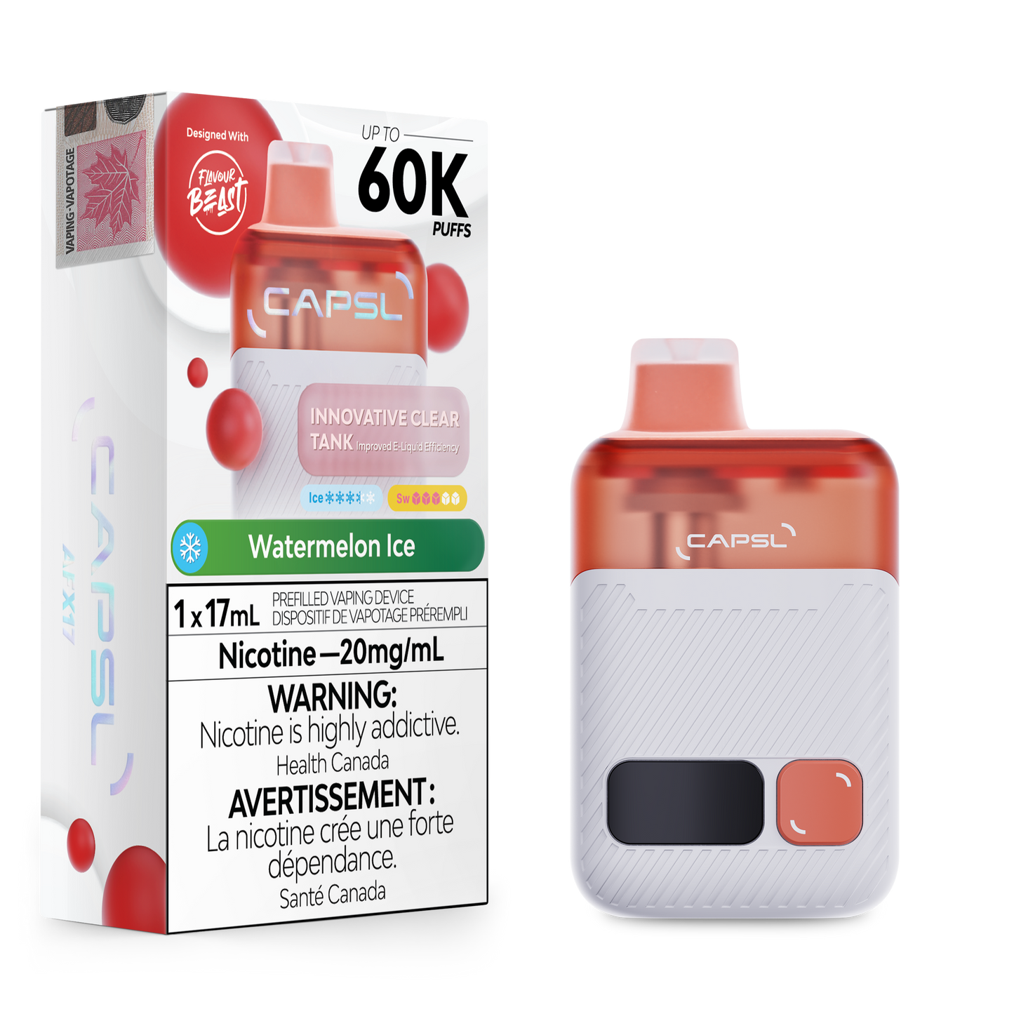 CAPSL 60K PUFFS (EXCISE AB)