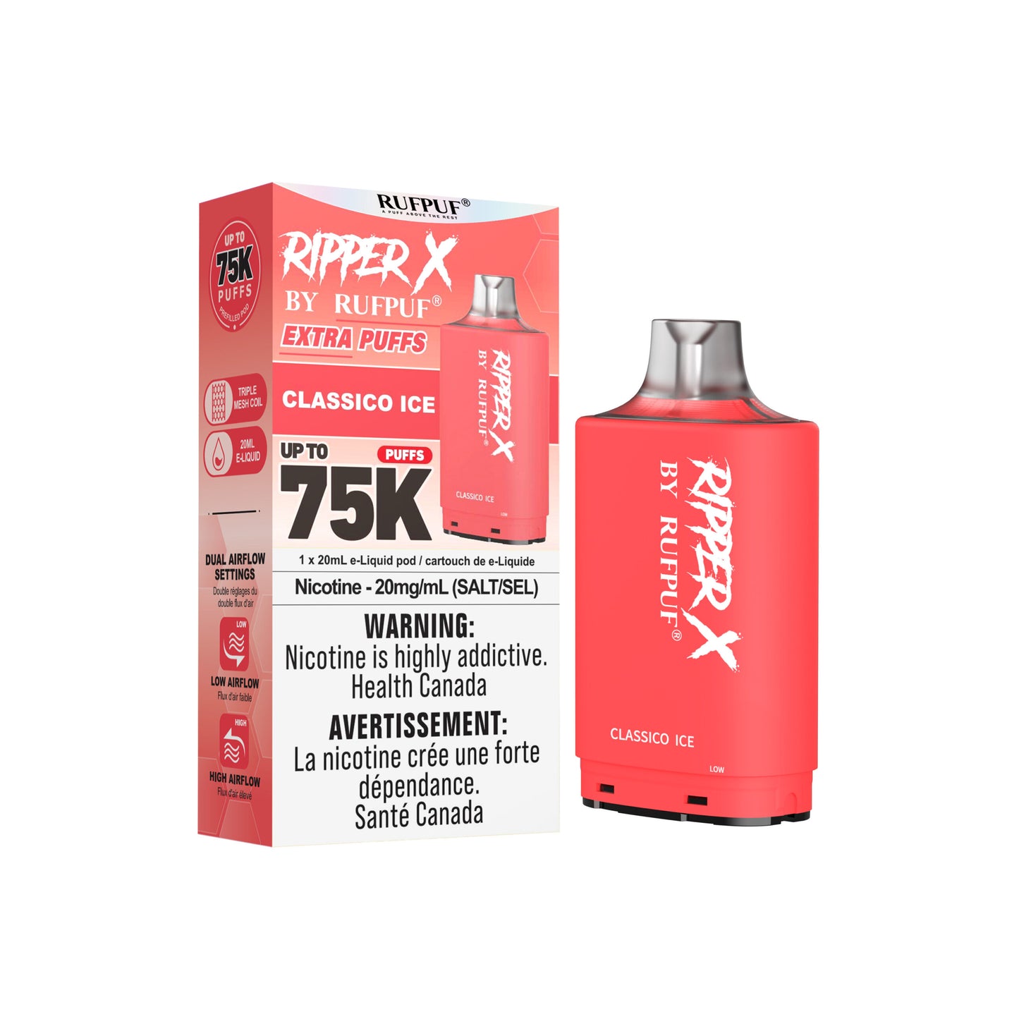 RIPPER X 75K PODS PUFFS (EXCISE AB)
