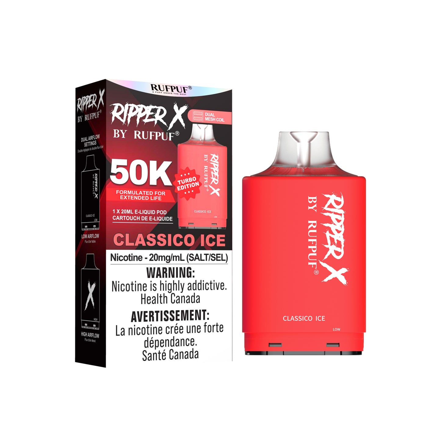 RUFPUF RIPPER X POD 50K PUFFS (Excise AB)