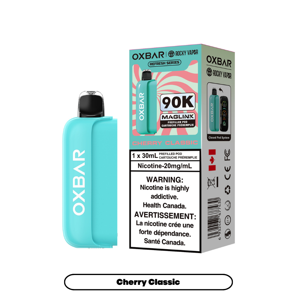 ROCKY VAPOR OXBAR MAGLINK PODS 90K PUFFS (EXCISE AB)