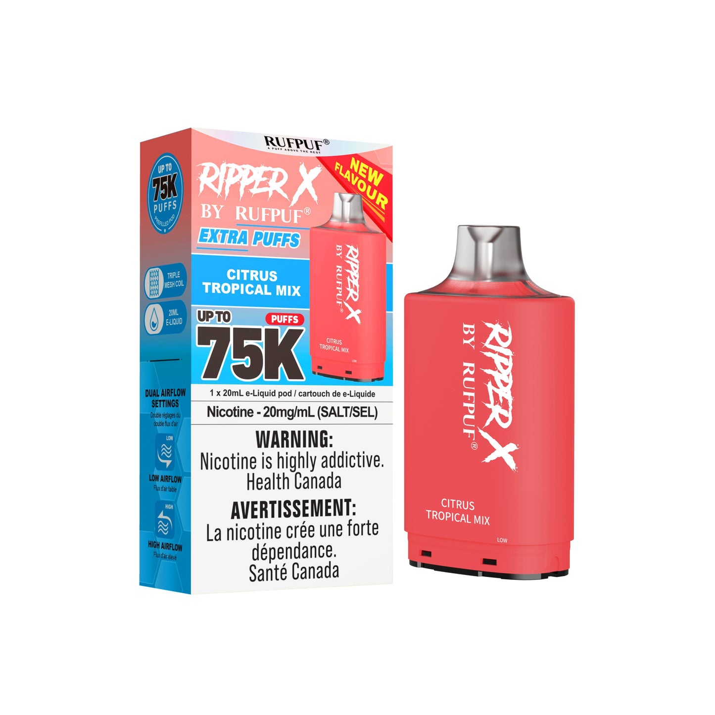 RIPPER X 75K PODS PUFFS (EXCISE AB)