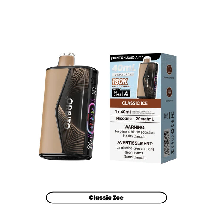 ORBITO LUMO AI PRO+ 180K PUFFS (40ML) (AB)
