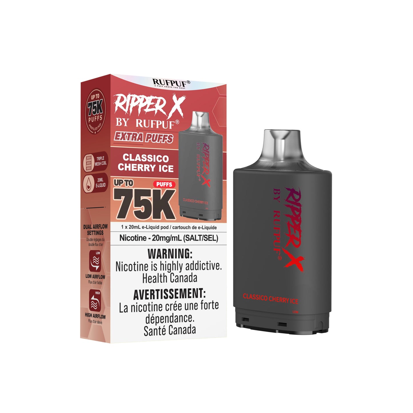 RIPPER X 75K PODS PUFFS (EXCISE AB)