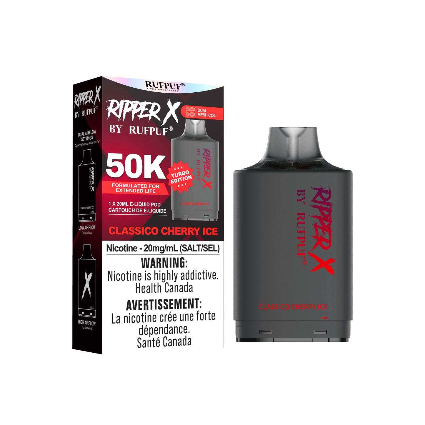 RUFPUF RIPPER X POD 50K PUFFS (Excise AB)