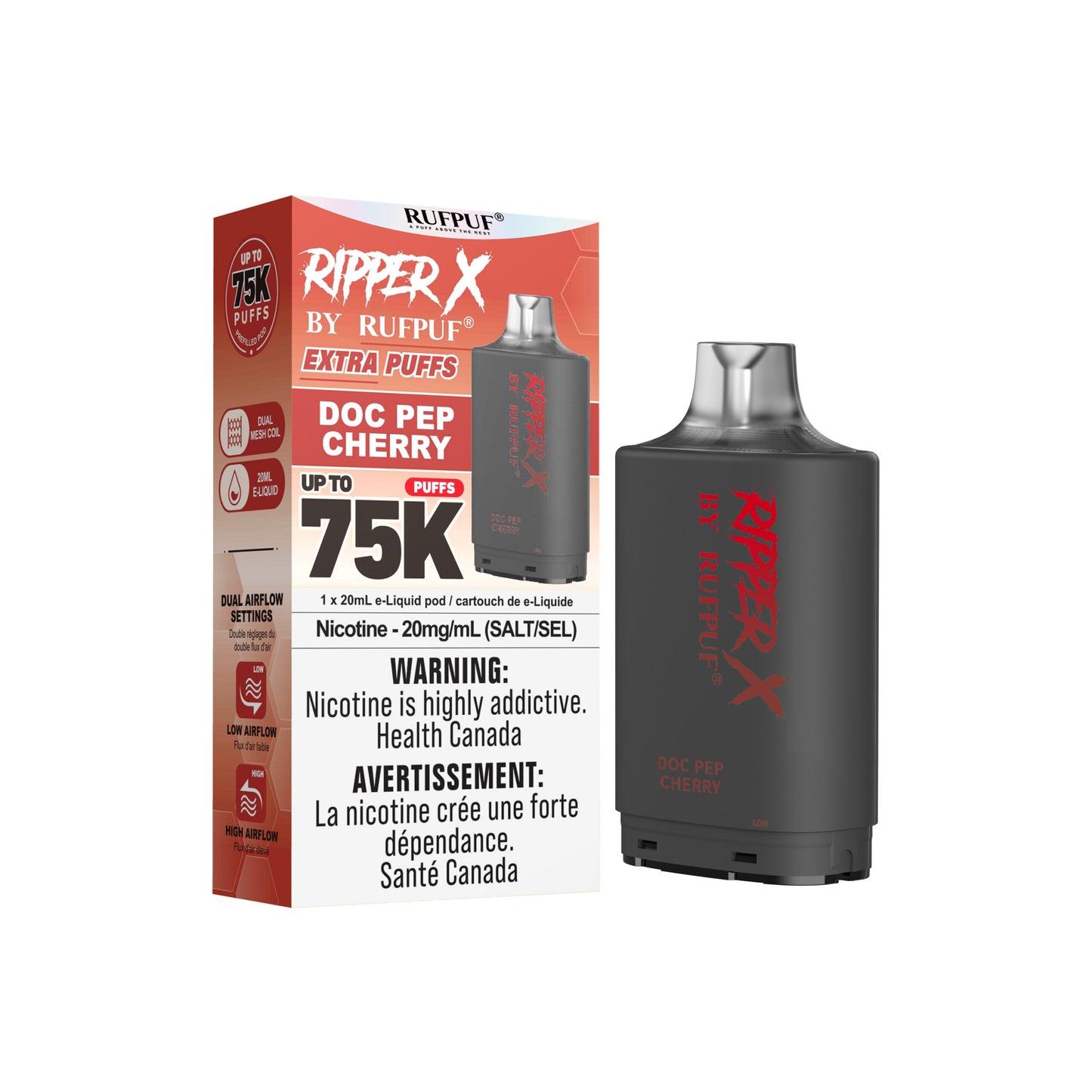RIPPER X 75K PODS PUFFS (EXCISE AB)