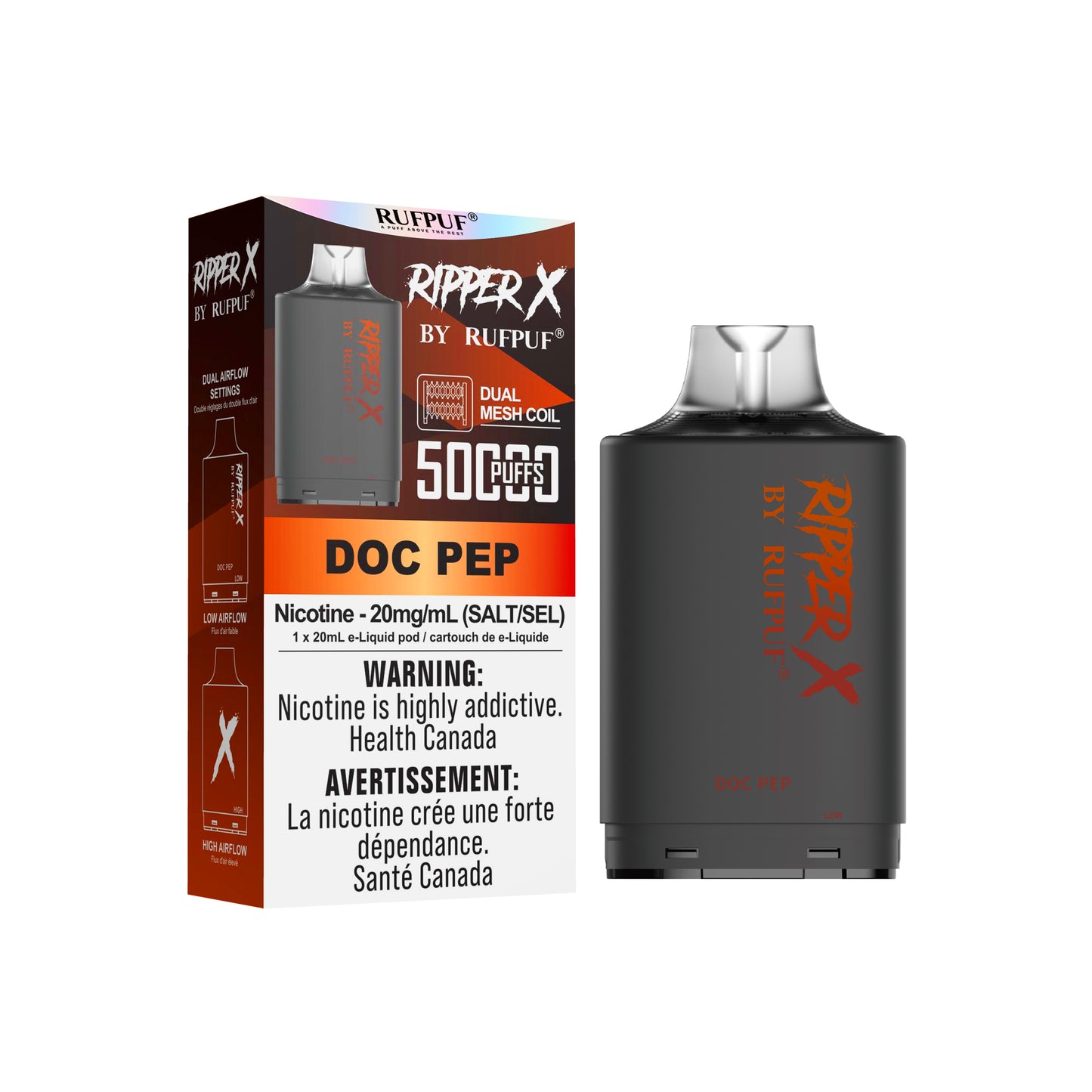 RUFPUF RIPPER X POD 50K PUFFS (Excise AB)