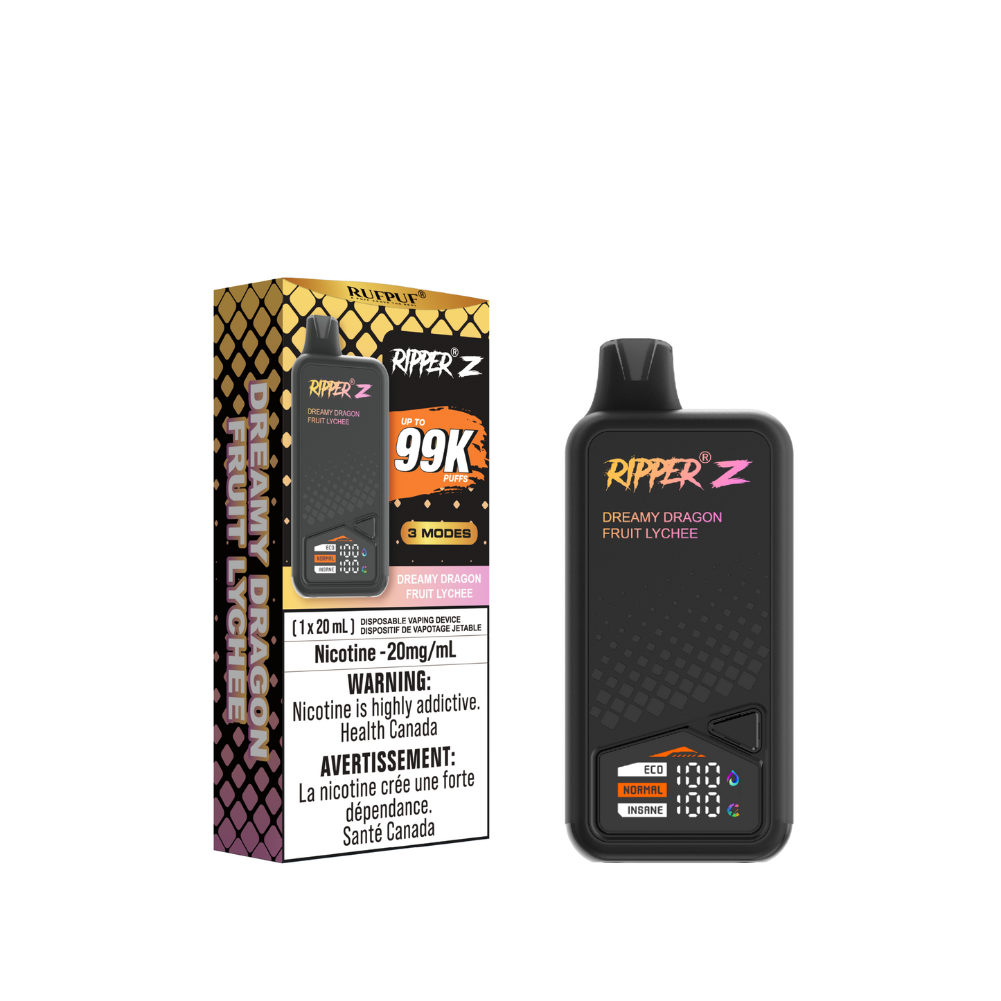 RIPPER Z 99K PUFFS (10MG/ML)