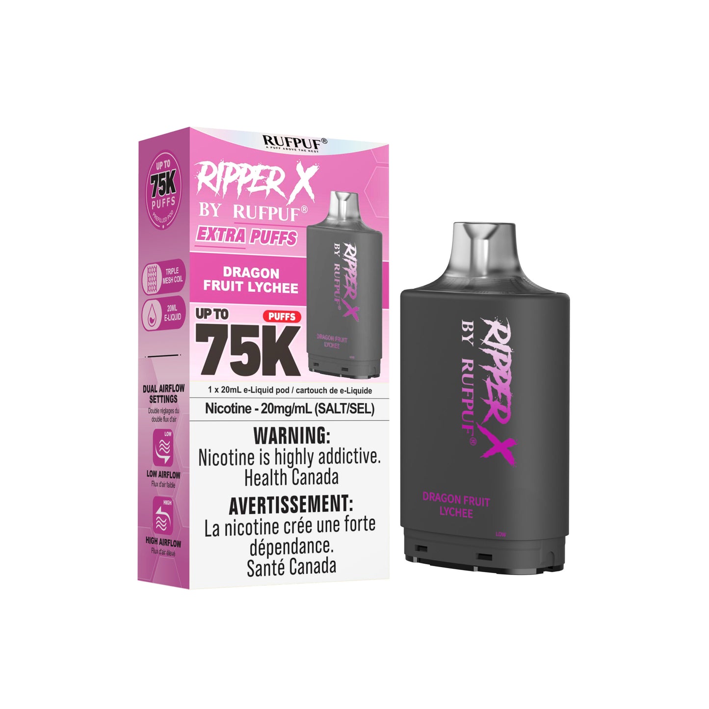 RIPPER X 75K PODS PUFFS (EXCISE AB)