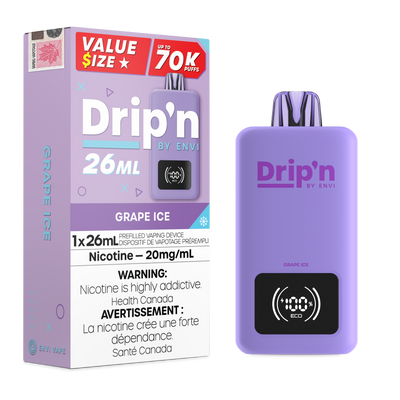 DRIP'N BY ENVI 26ML 70K PUFFS (EXCISE AB)