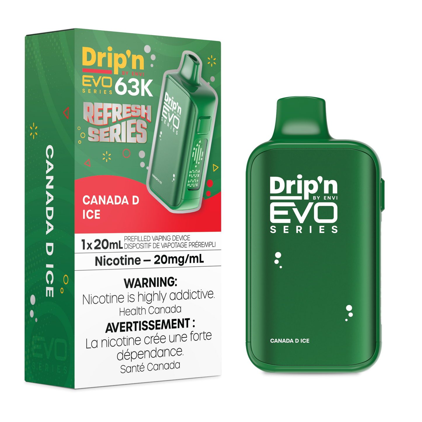 DRIP'N EVO 63K PUFFS (EXCISE AB)