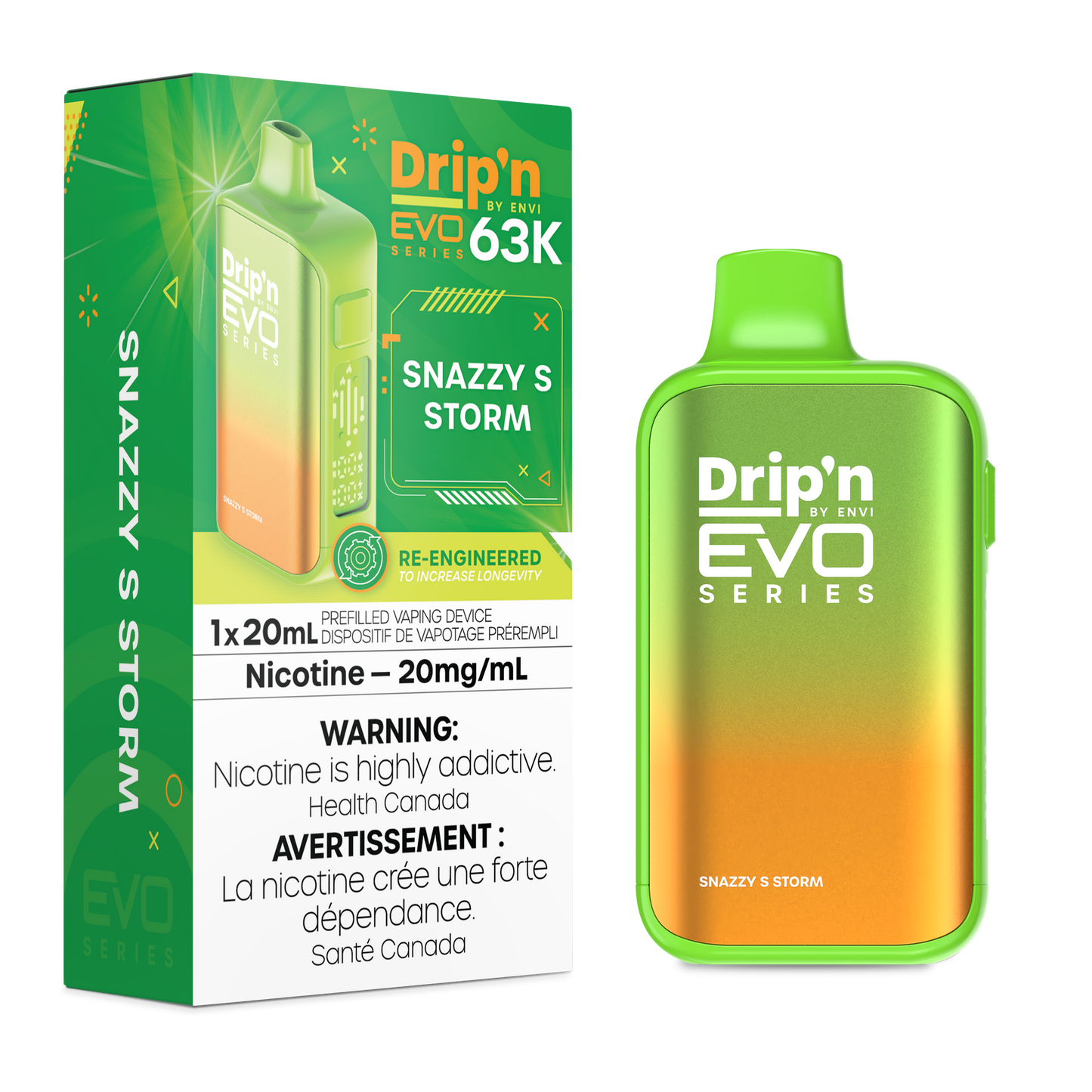DRIP'N EVO 63K PUFFS (EXCISE AB)