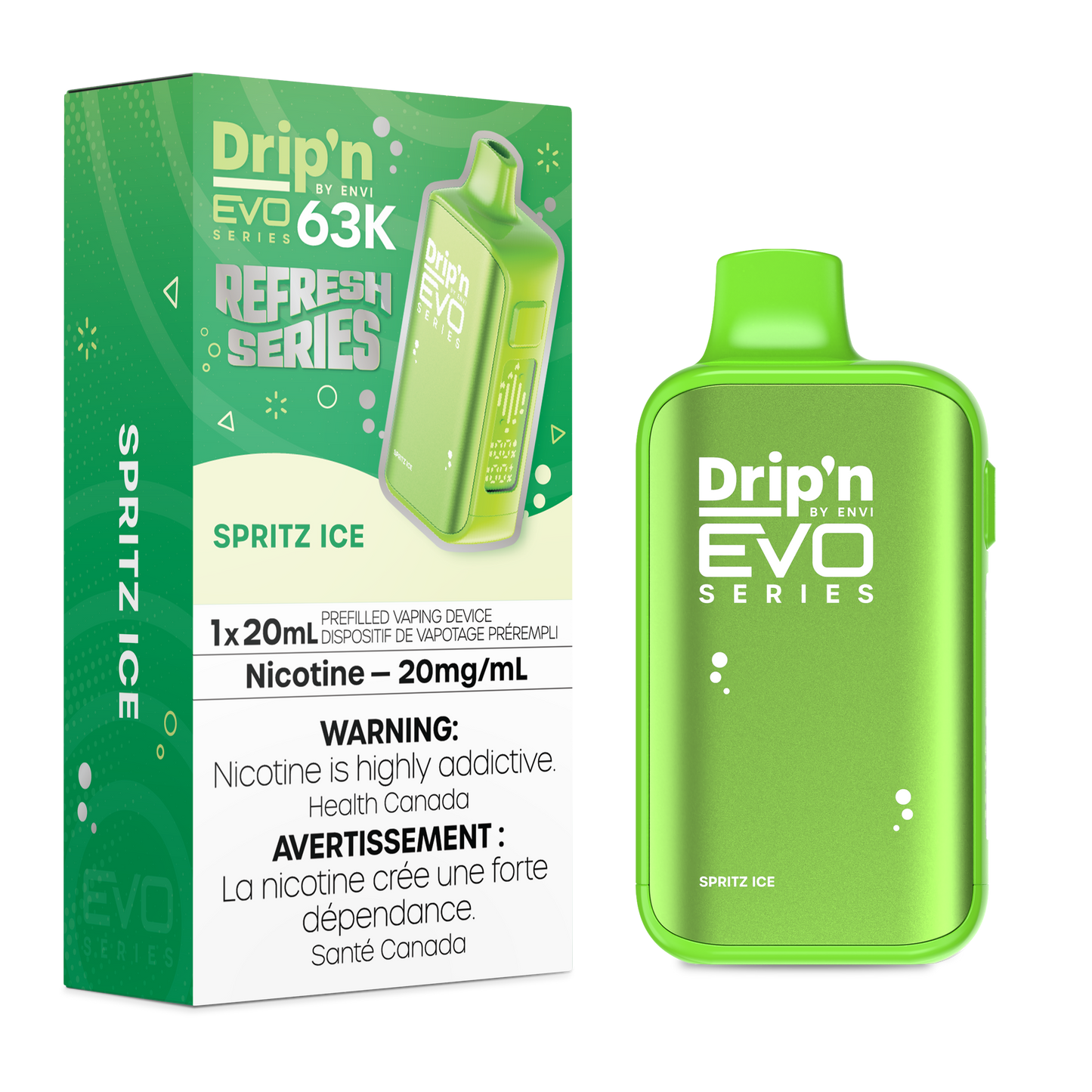 DRIP'N EVO 63K PUFFS (EXCISE AB)