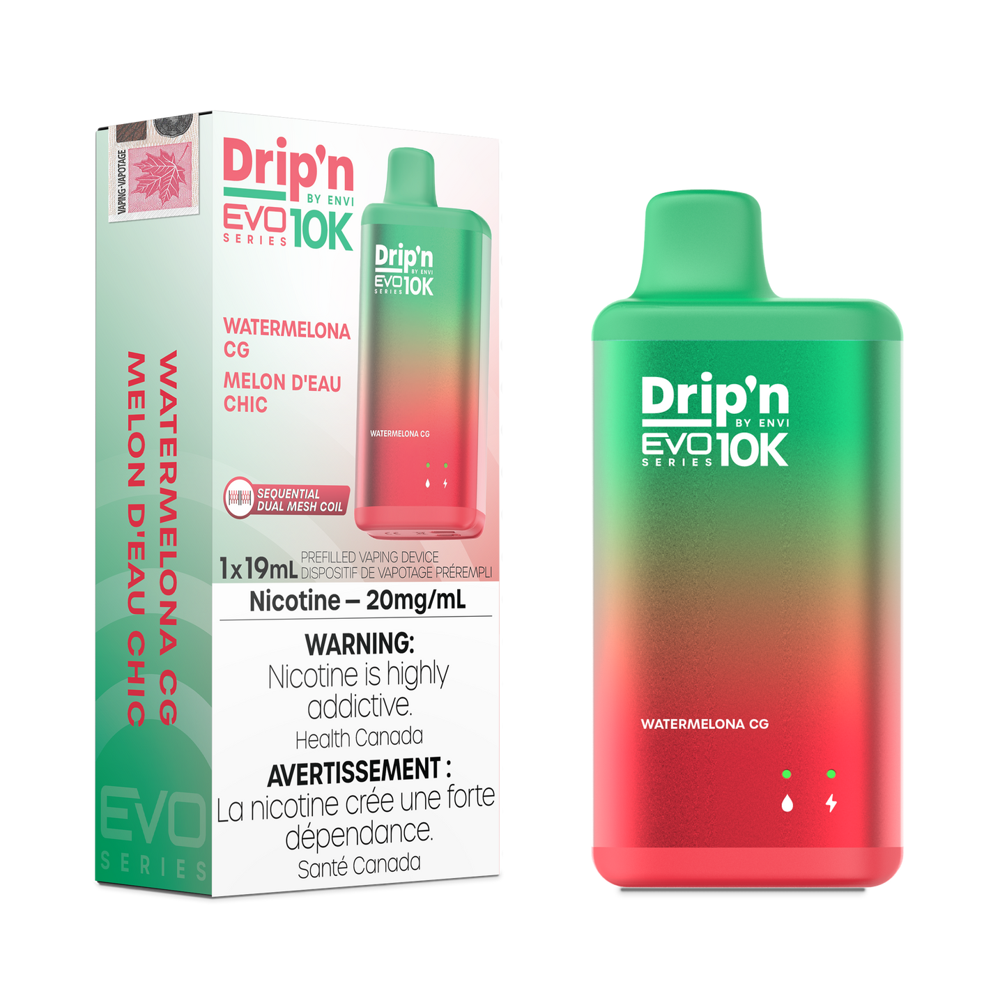 DRIP'N BY ENVI EVO 10k PUFFS