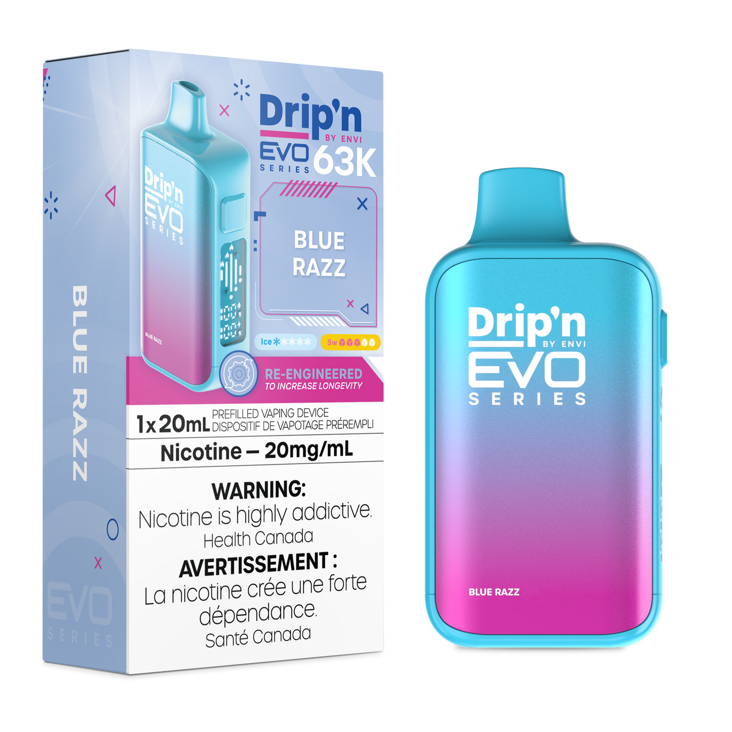 DRIP'N EVO 63K PUFFS (EXCISE AB)