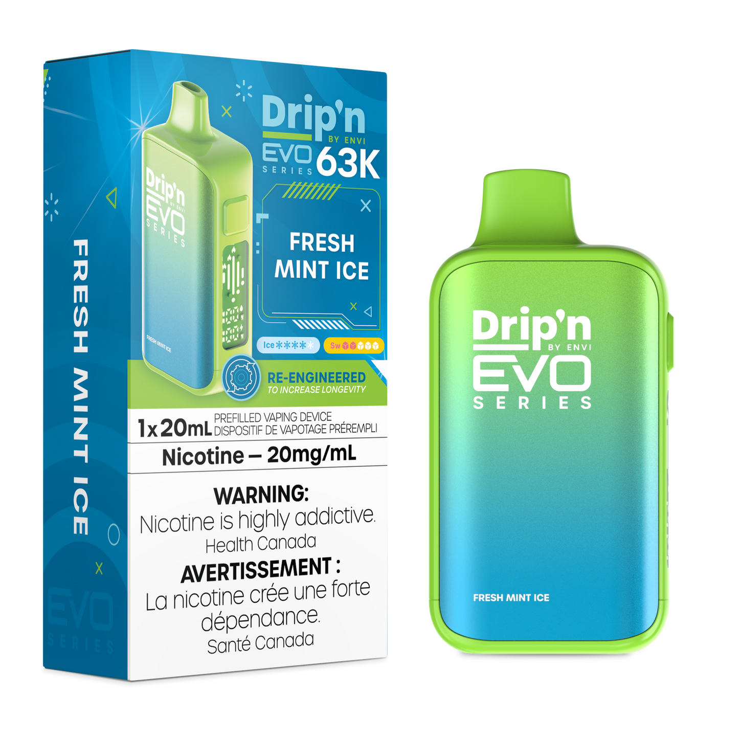 DRIP'N EVO 63K PUFFS (EXCISE AB)