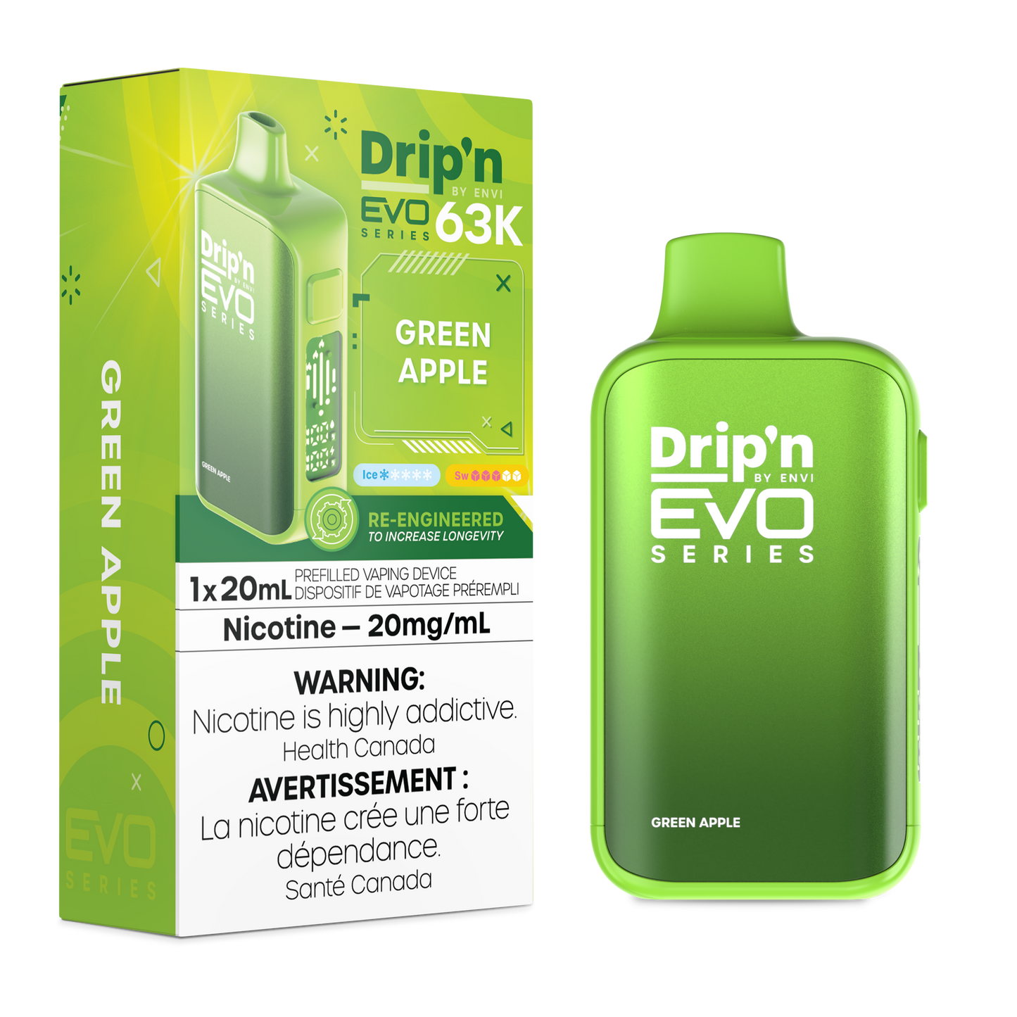 DRIP'N EVO 63K PUFFS (EXCISE AB)