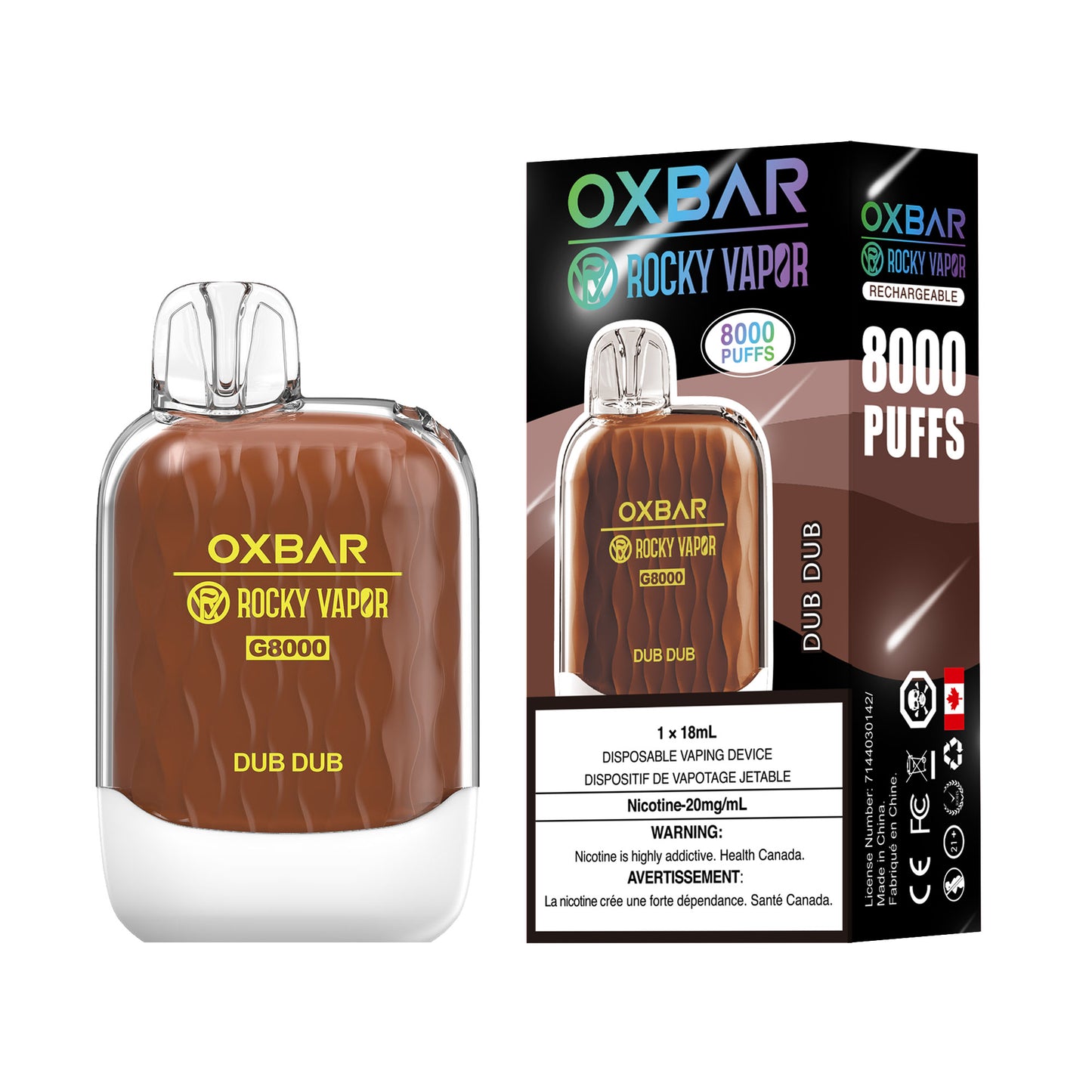 OXBAR G-8000 PUFFS