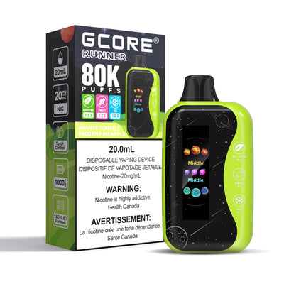 GCORE RUNNER 80K PUFFS (EXCISE AB)