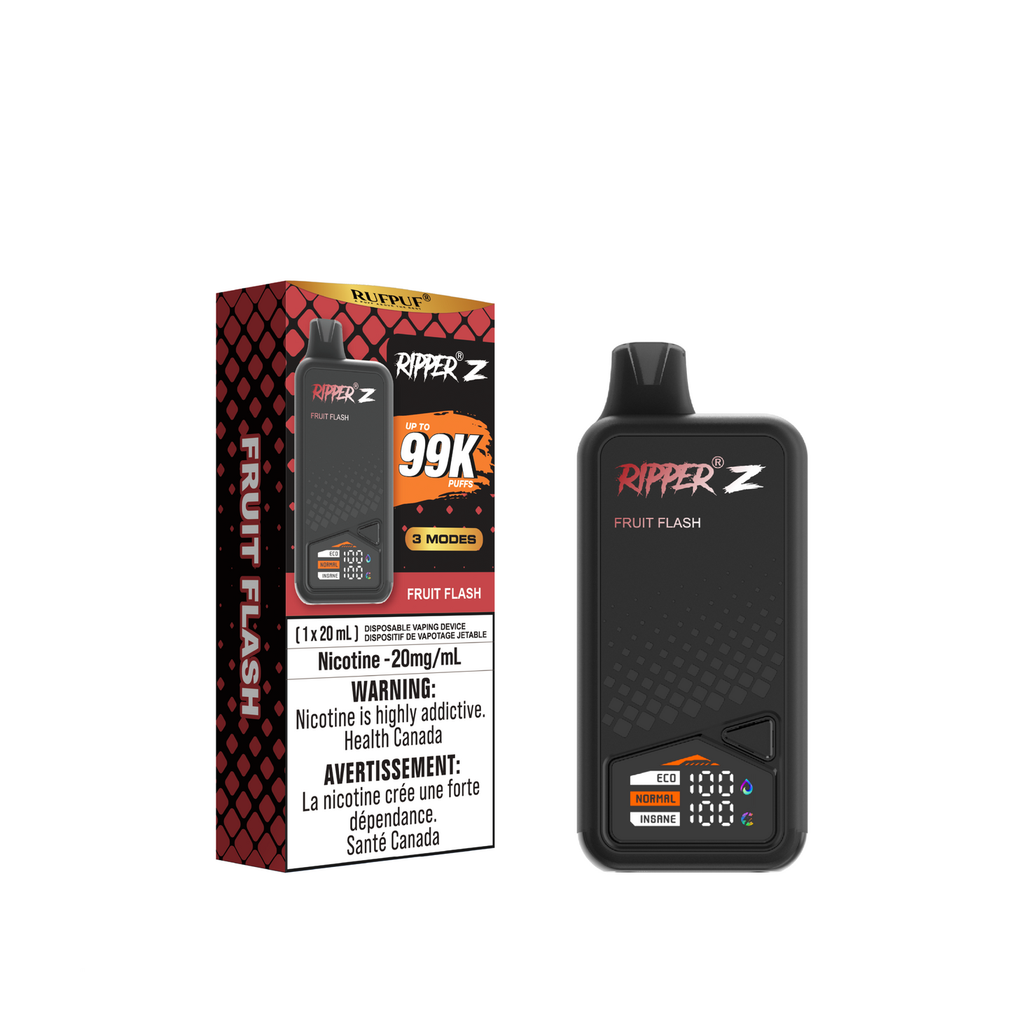 RIPPER Z 99K PUFFS (10MG/ML)