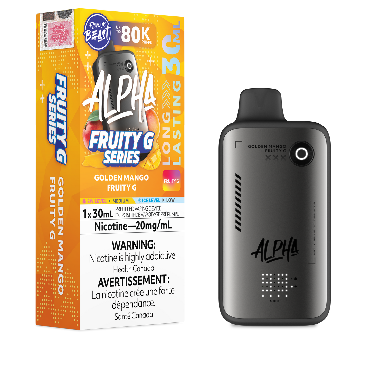 FLAVOUR BEAST ALPHA 80K PUFFS (EXCISE AB)