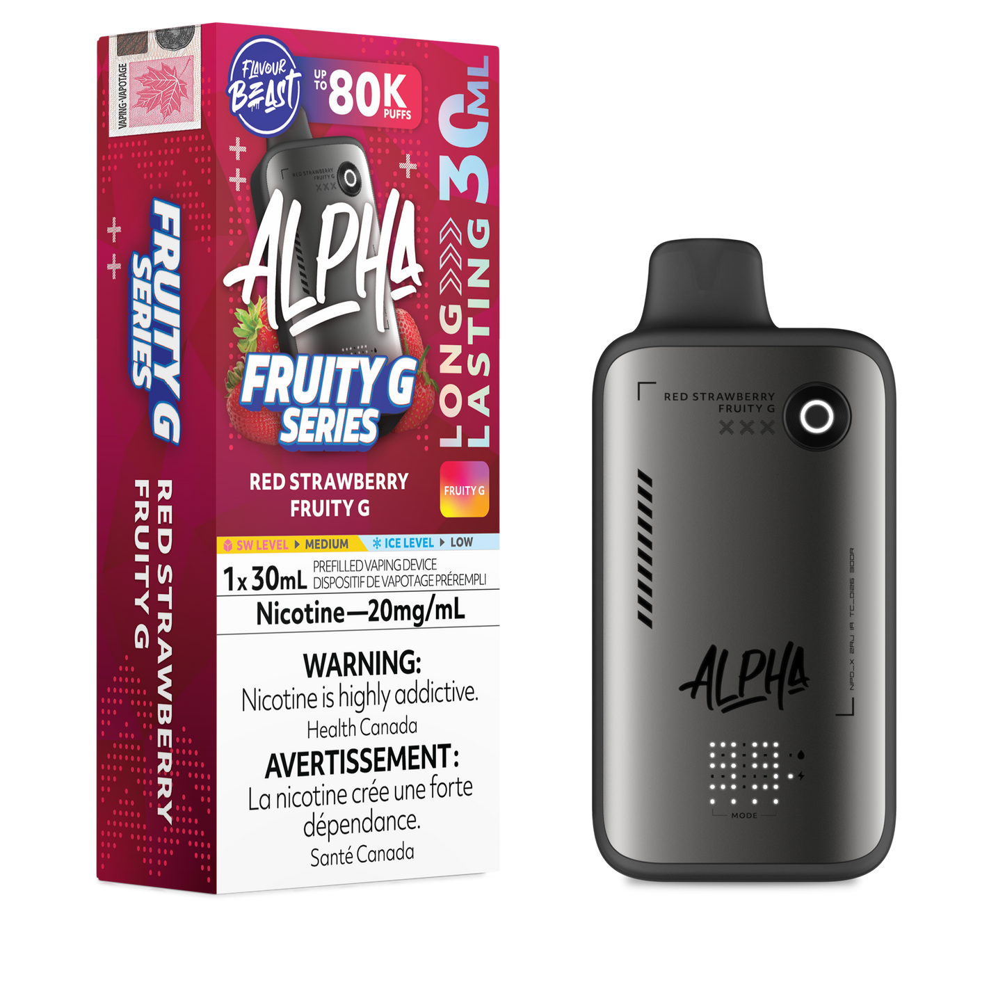FLAVOUR BEAST ALPHA 80K PUFFS (EXCISE AB)