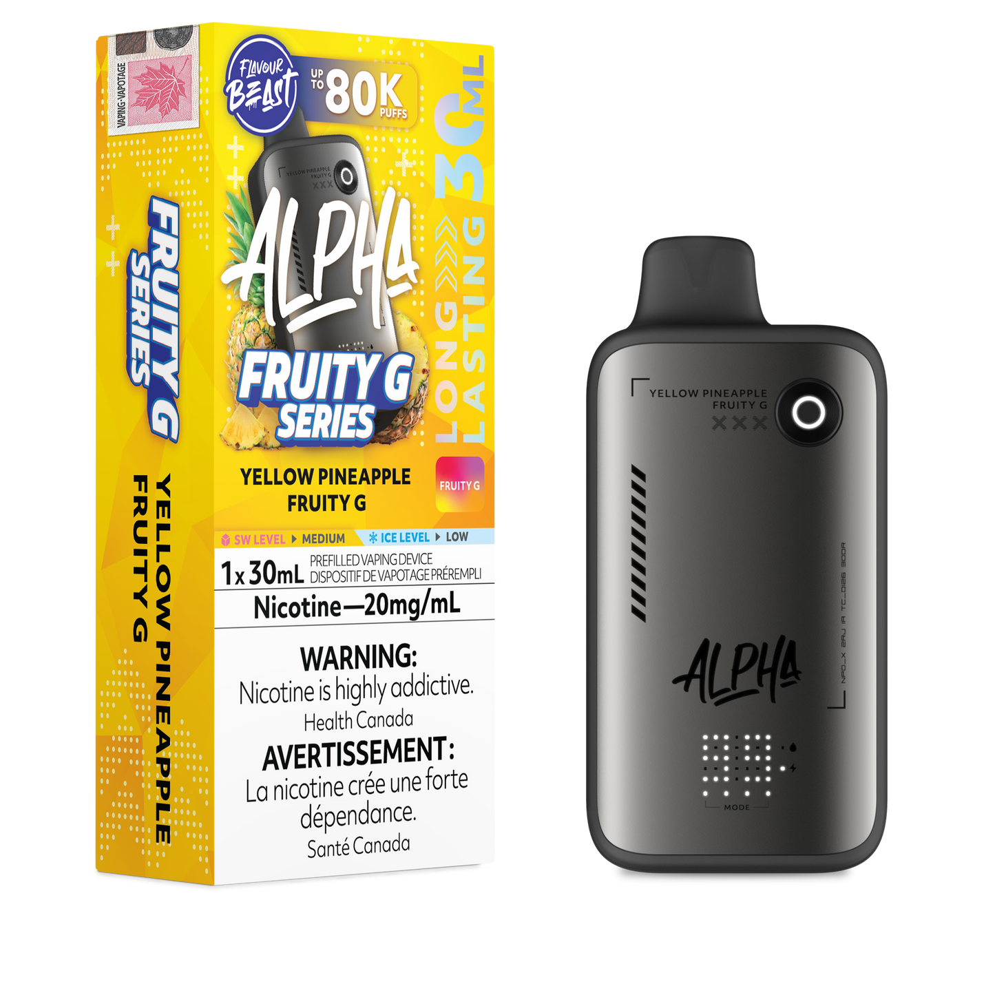 FLAVOUR BEAST ALPHA 80K PUFFS (EXCISE AB)