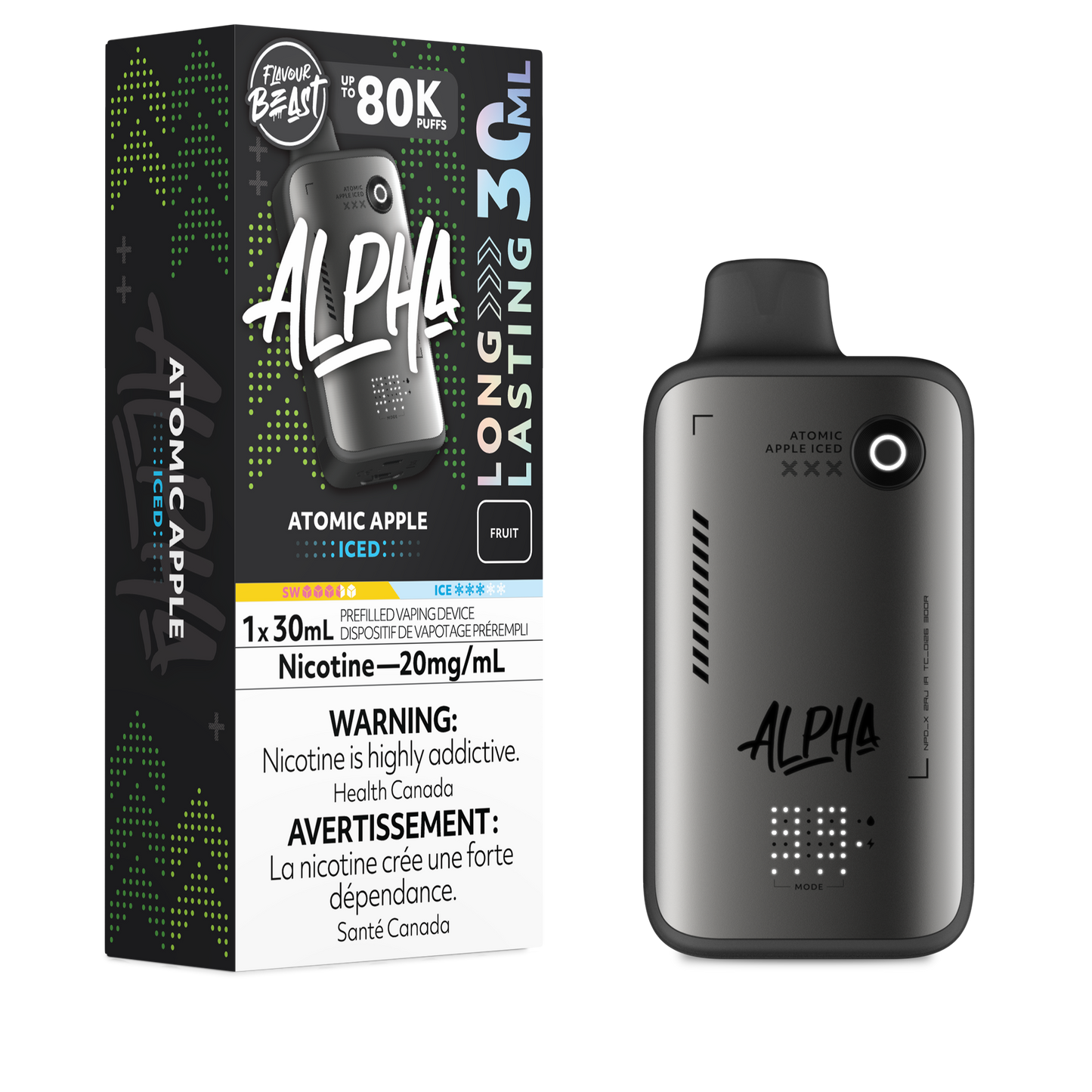 FLAVOUR BEAST ALPHA 80K PUFFS (EXCISE AB)