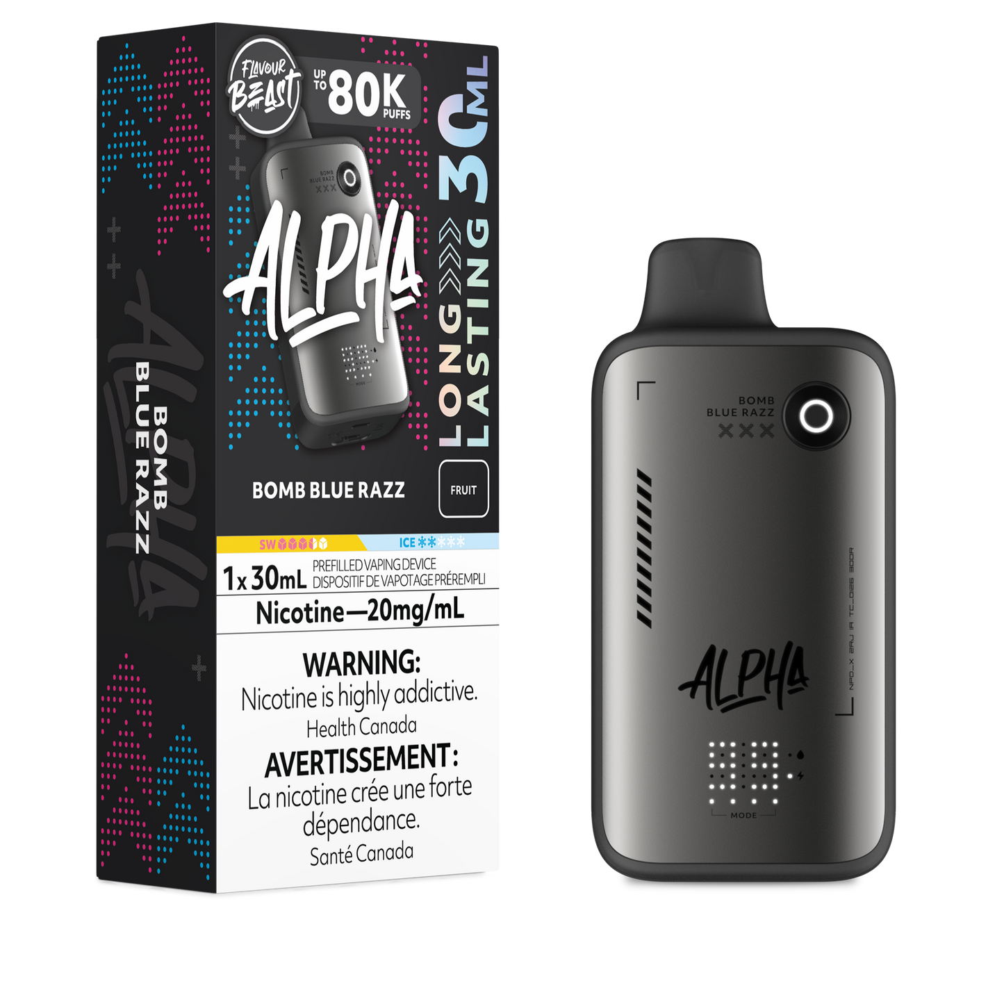 FLAVOUR BEAST ALPHA 80K PUFFS (EXCISE AB)