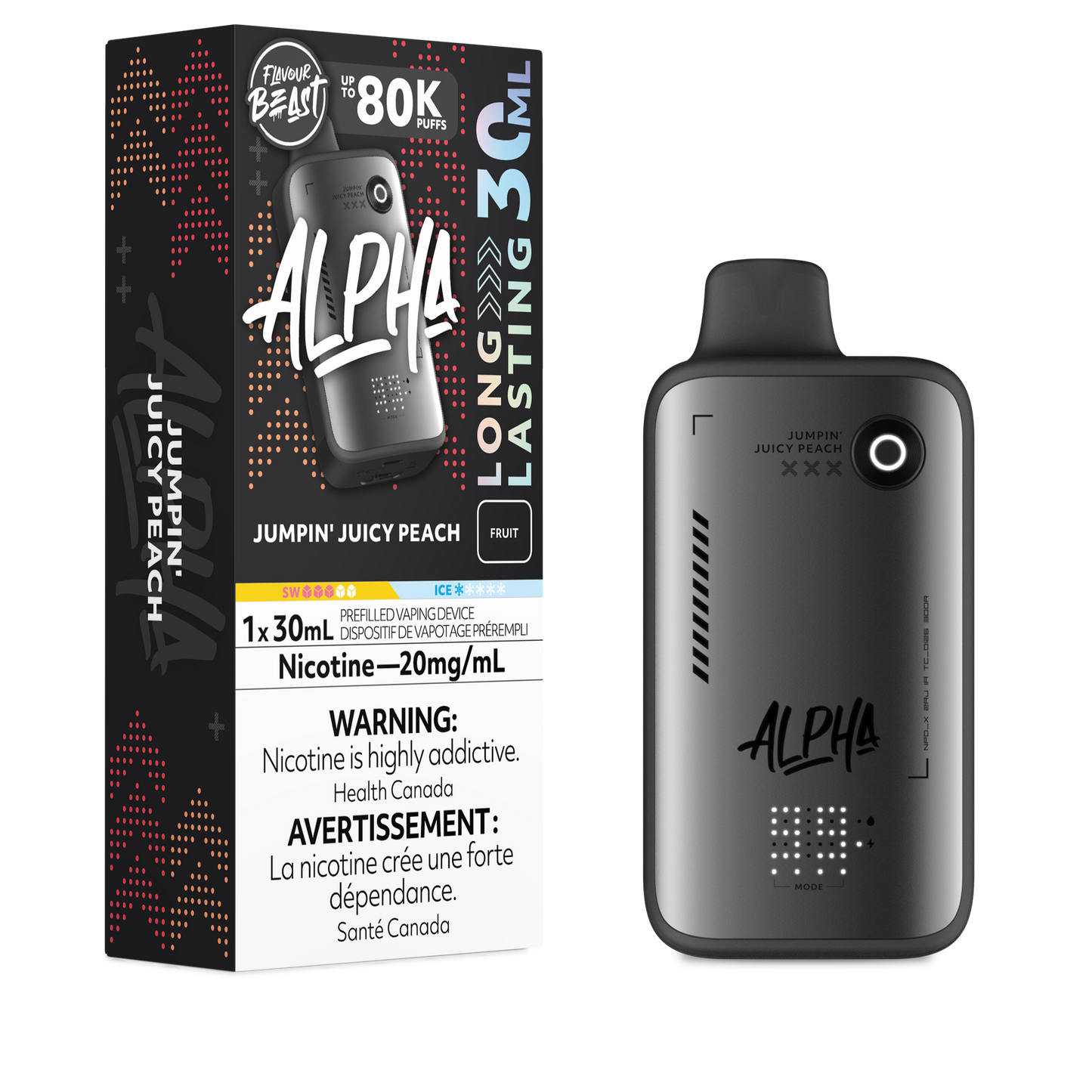 FLAVOUR BEAST ALPHA 80K PUFFS (EXCISE AB)