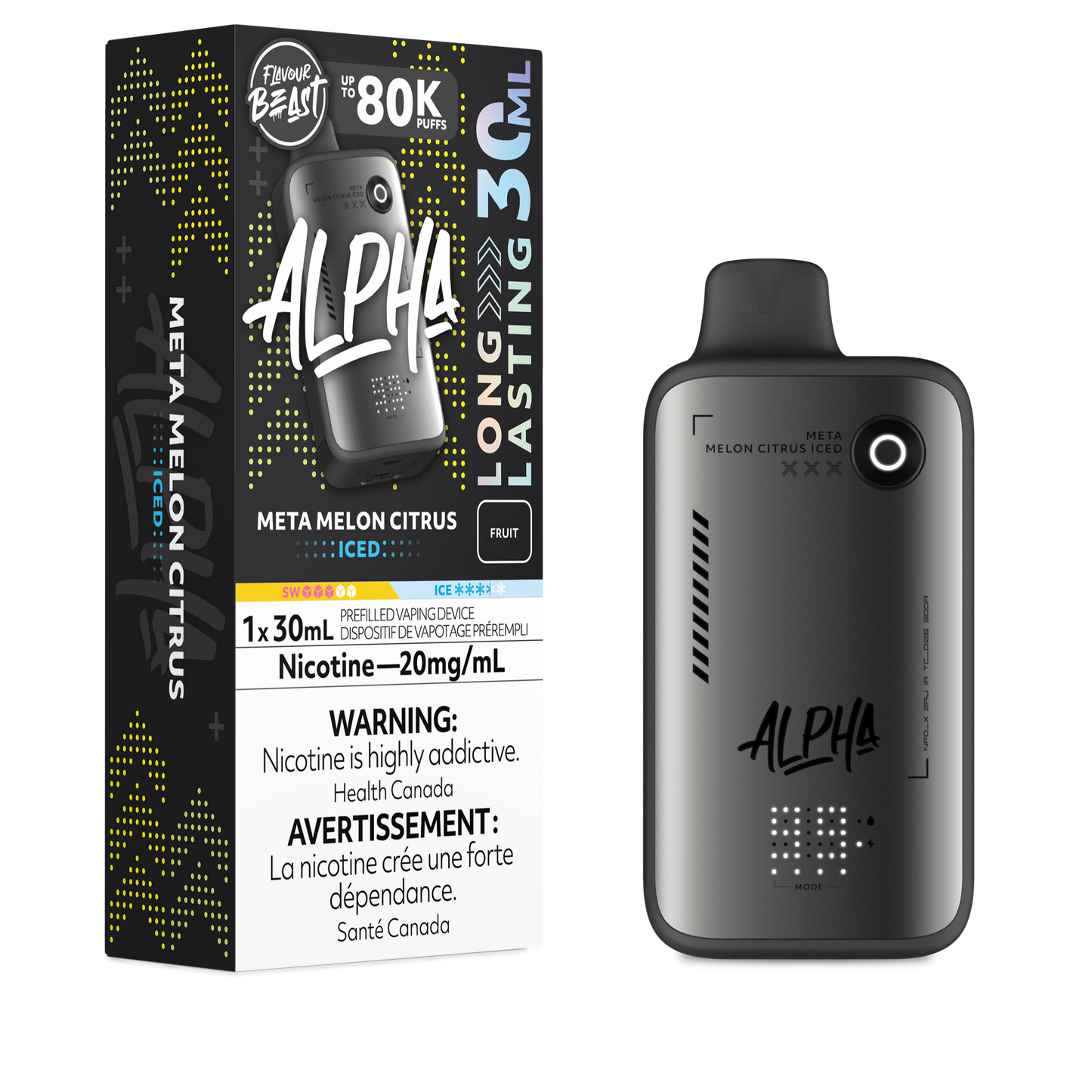 FLAVOUR BEAST ALPHA 80K PUFFS (EXCISE AB)