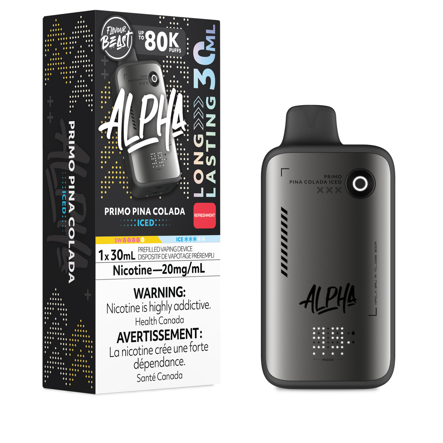 FLAVOUR BEAST ALPHA 80K PUFFS (EXCISE AB)