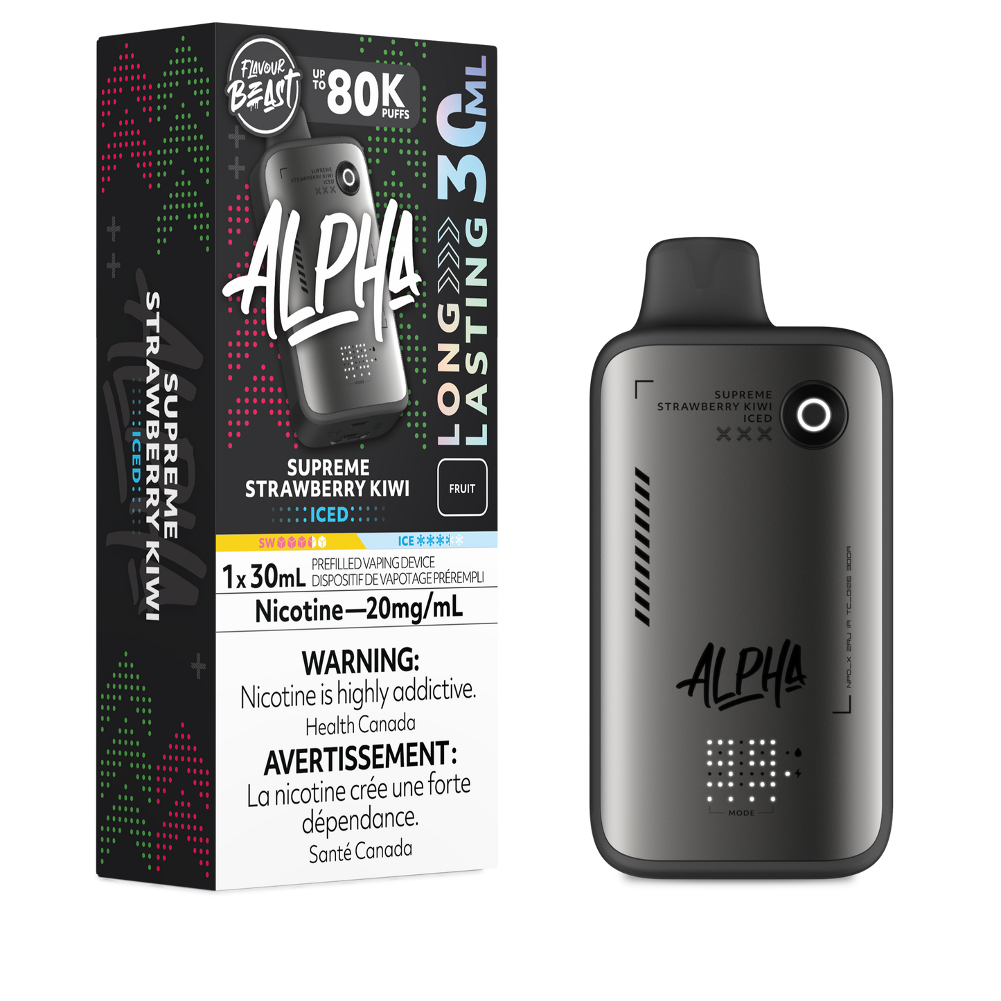 FLAVOUR BEAST ALPHA 80K PUFFS (EXCISE AB)