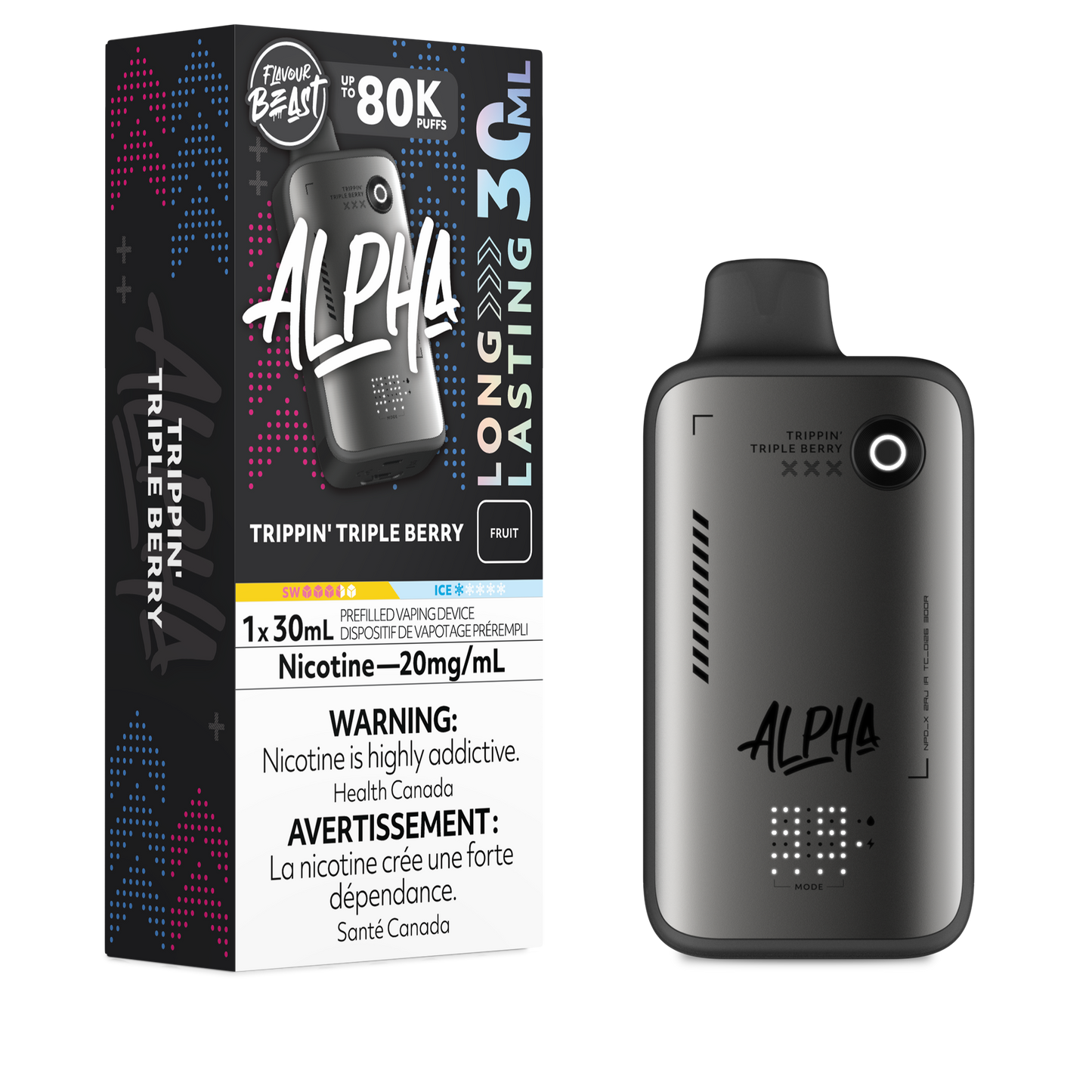 FLAVOUR BEAST ALPHA 80K PUFFS (EXCISE AB)