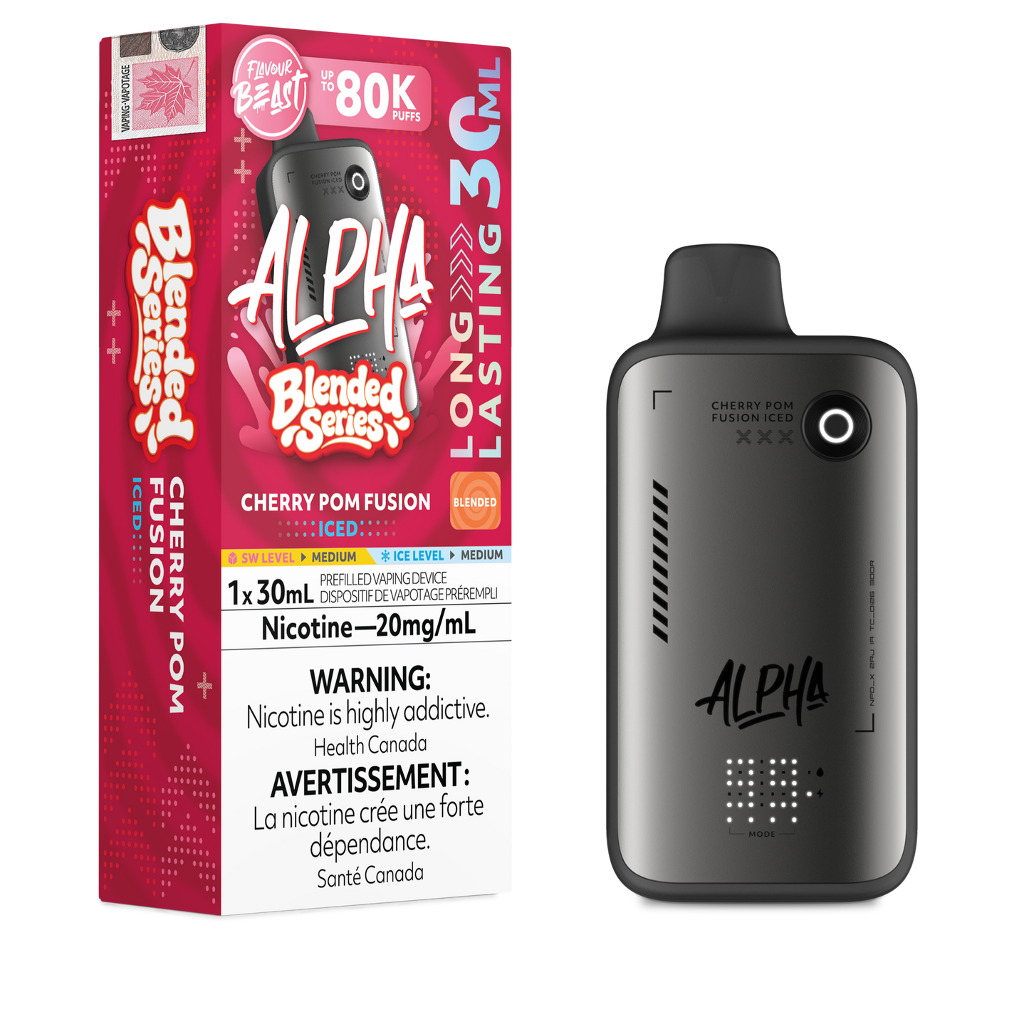 FLAVOUR BEAST ALPHA 80K PUFFS (EXCISE AB)