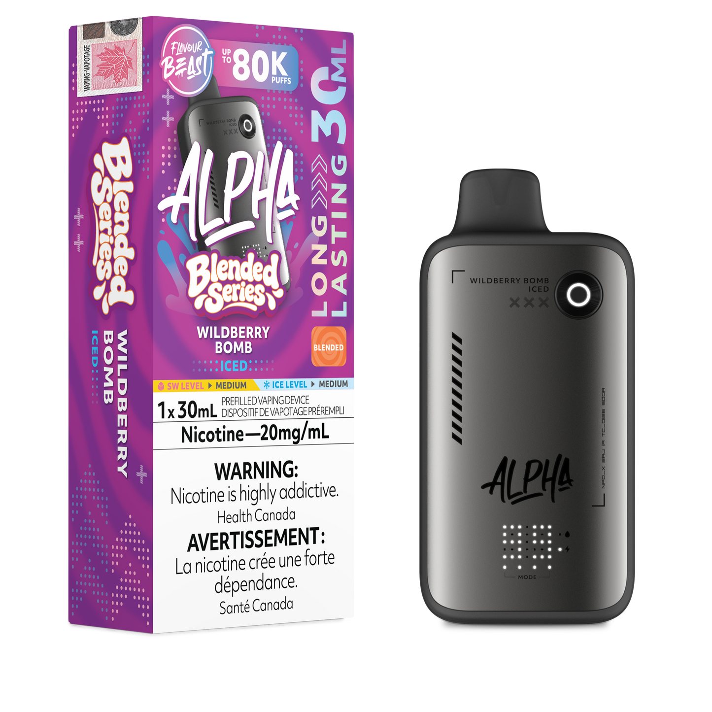 FLAVOUR BEAST ALPHA 80K PUFFS (EXCISE AB)