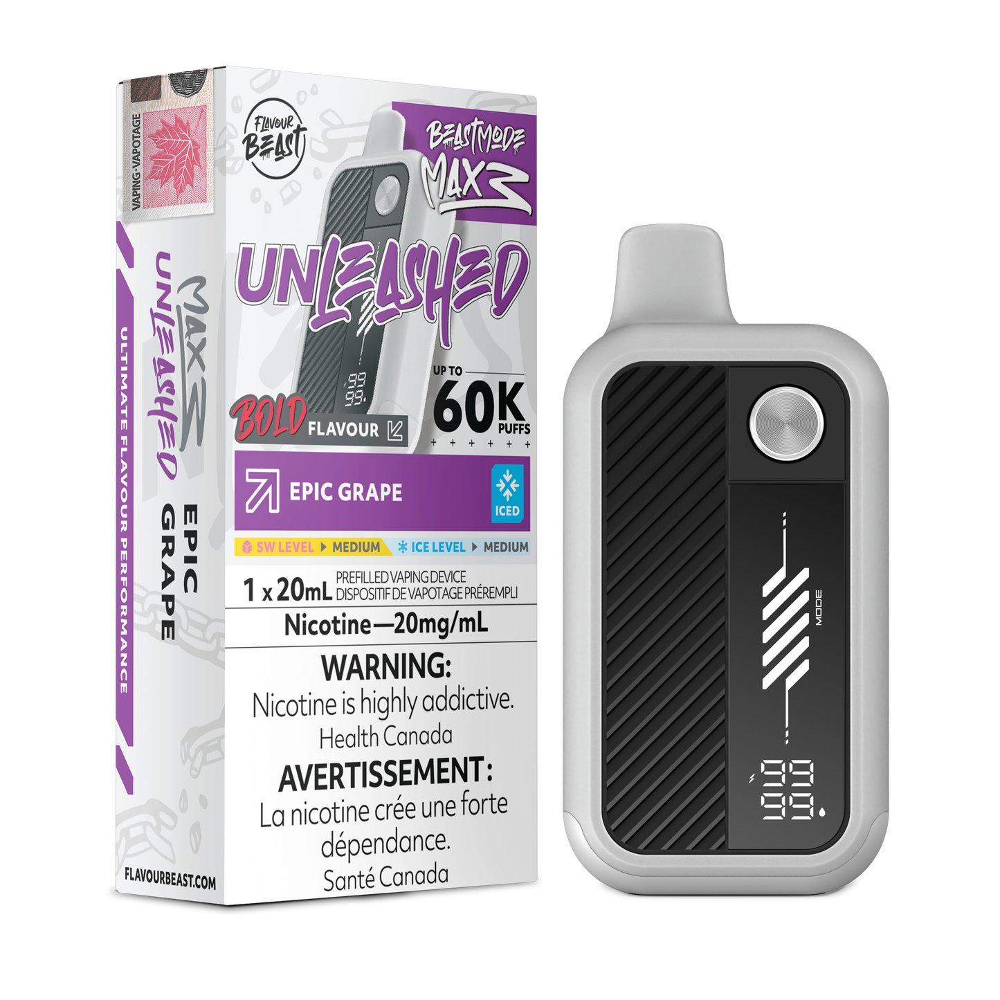 FLAVOUR BEAST MODE MAX 3 60K PUFFS (AB)